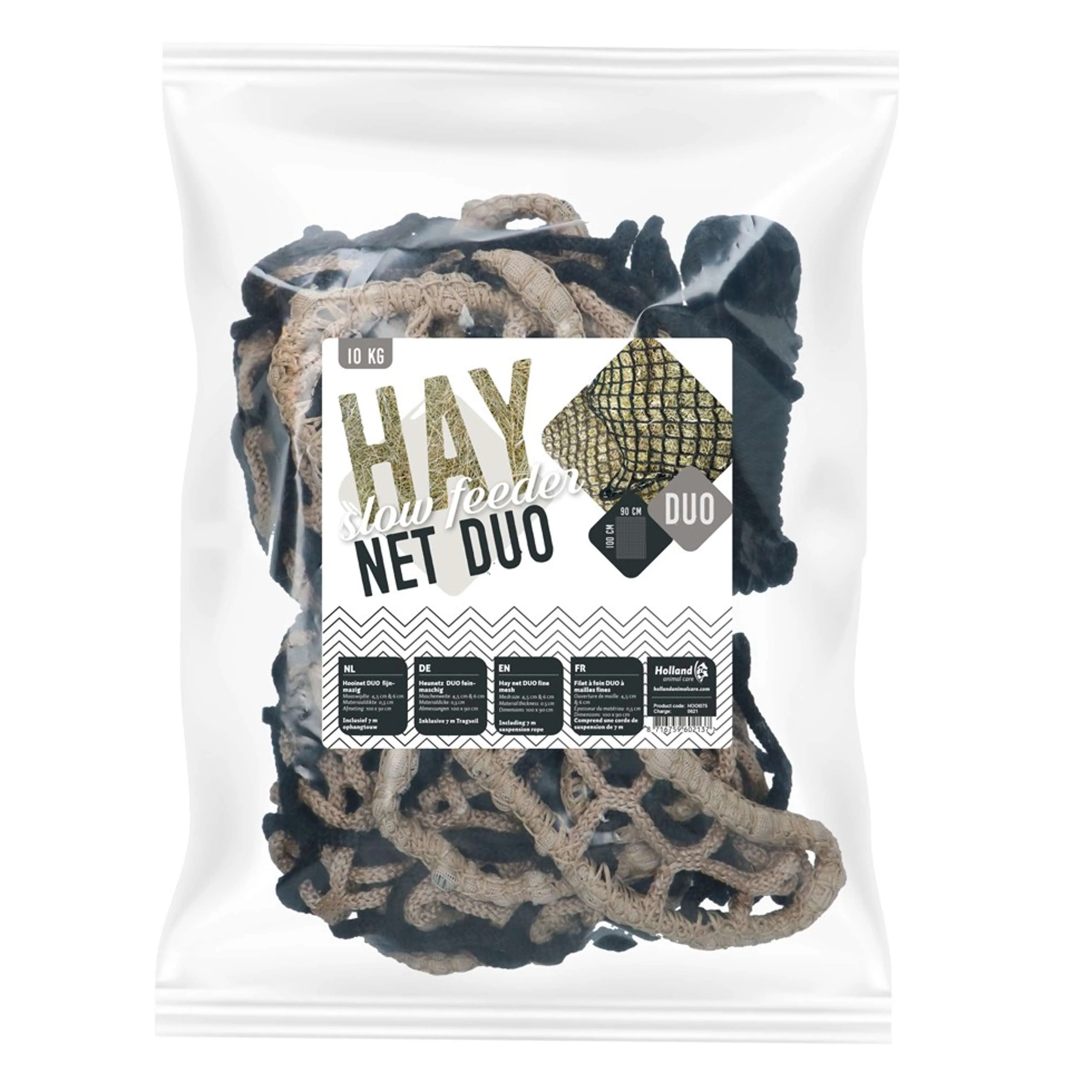 Excellent Hay Slowfeeder Filet Duo Noir/Blanc - Image 2