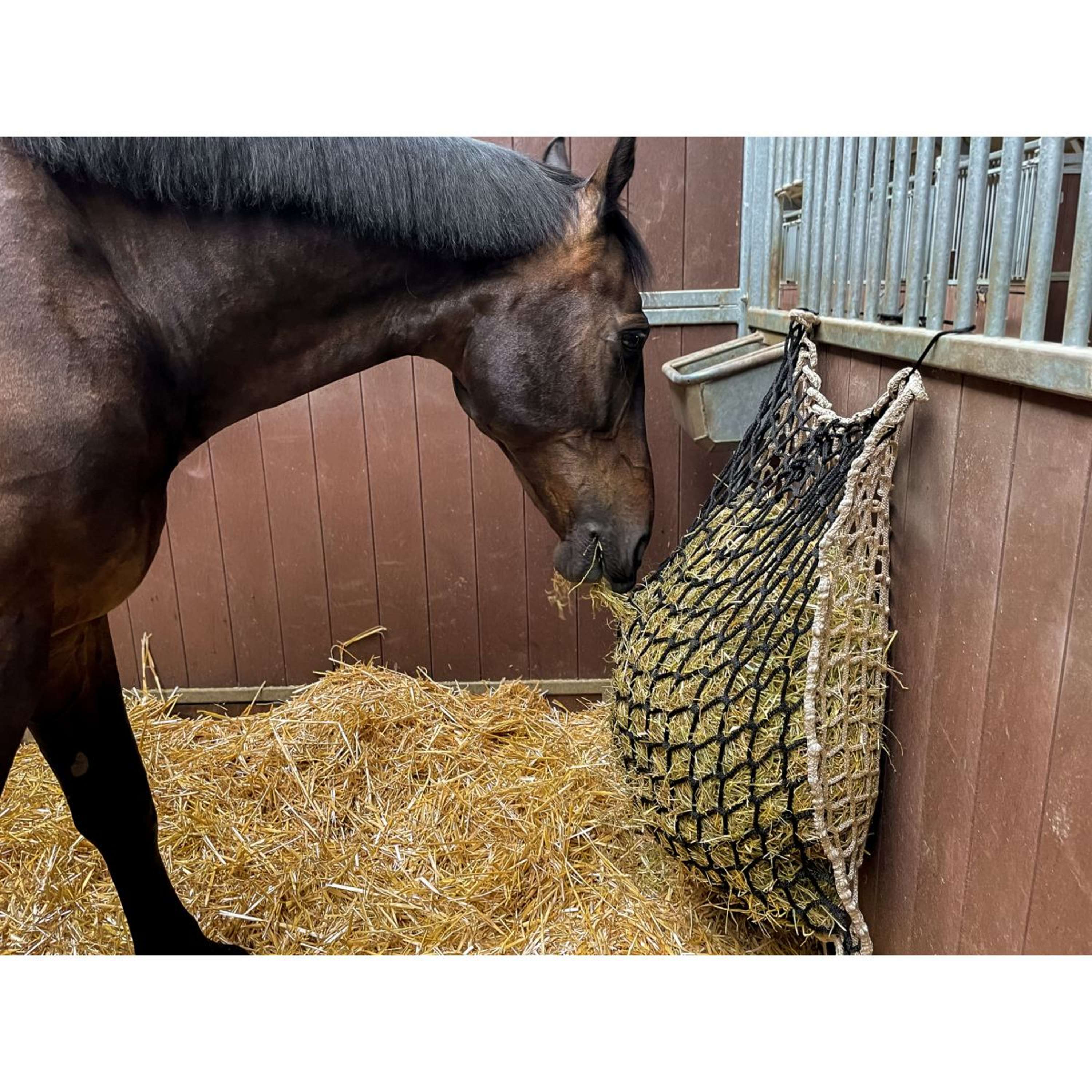 Excellent Hay Slowfeeder Filet Duo Noir/Blanc - Image 3