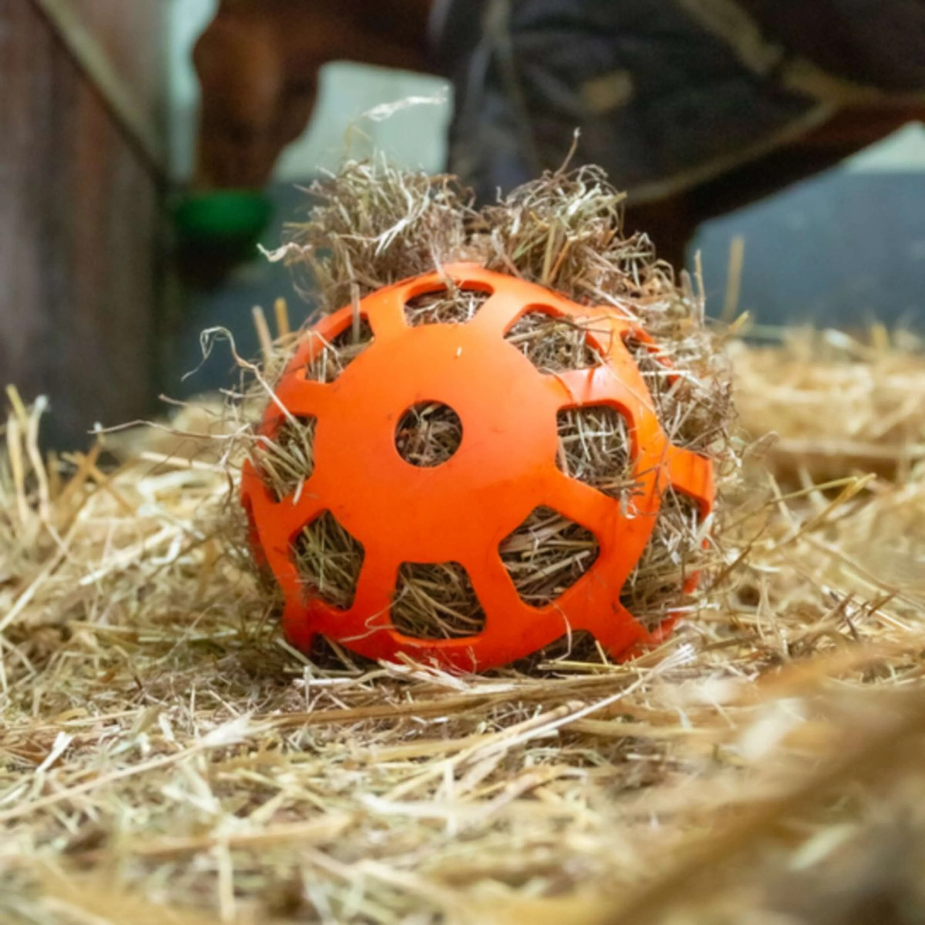 Excellent Hay Slowfeeder Fun and Flex Orange - Image 3
