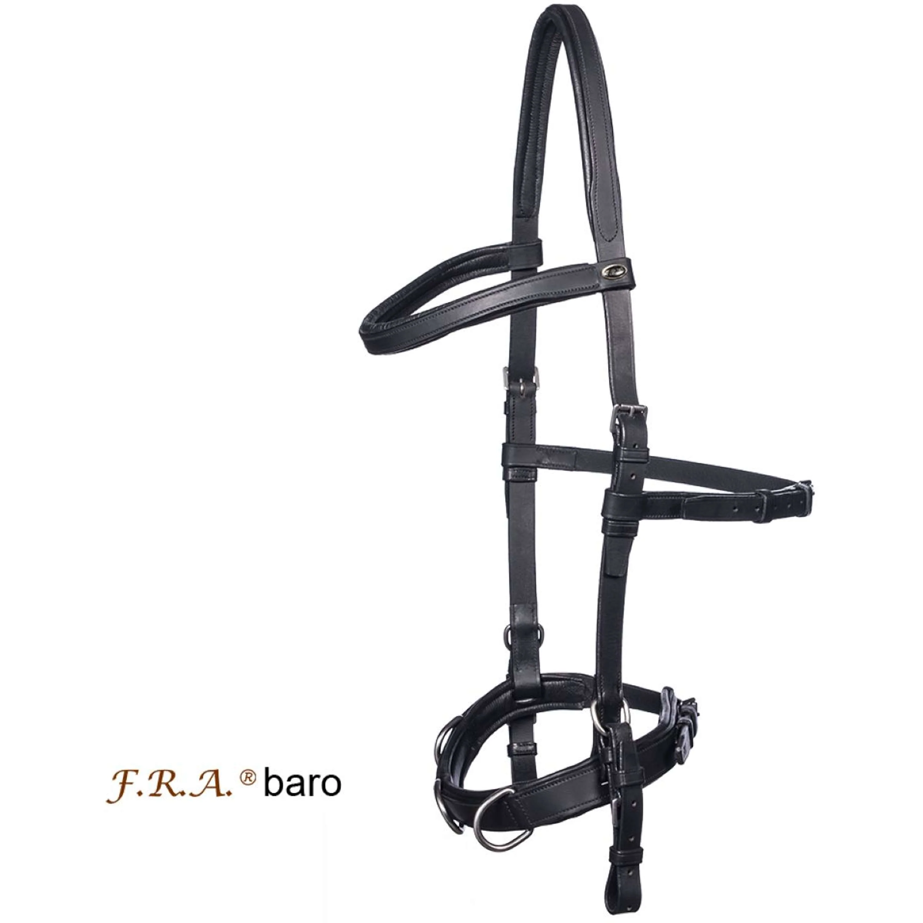 F.R.A. Bridon Caveçon Baro Cuir Noir - Image 4