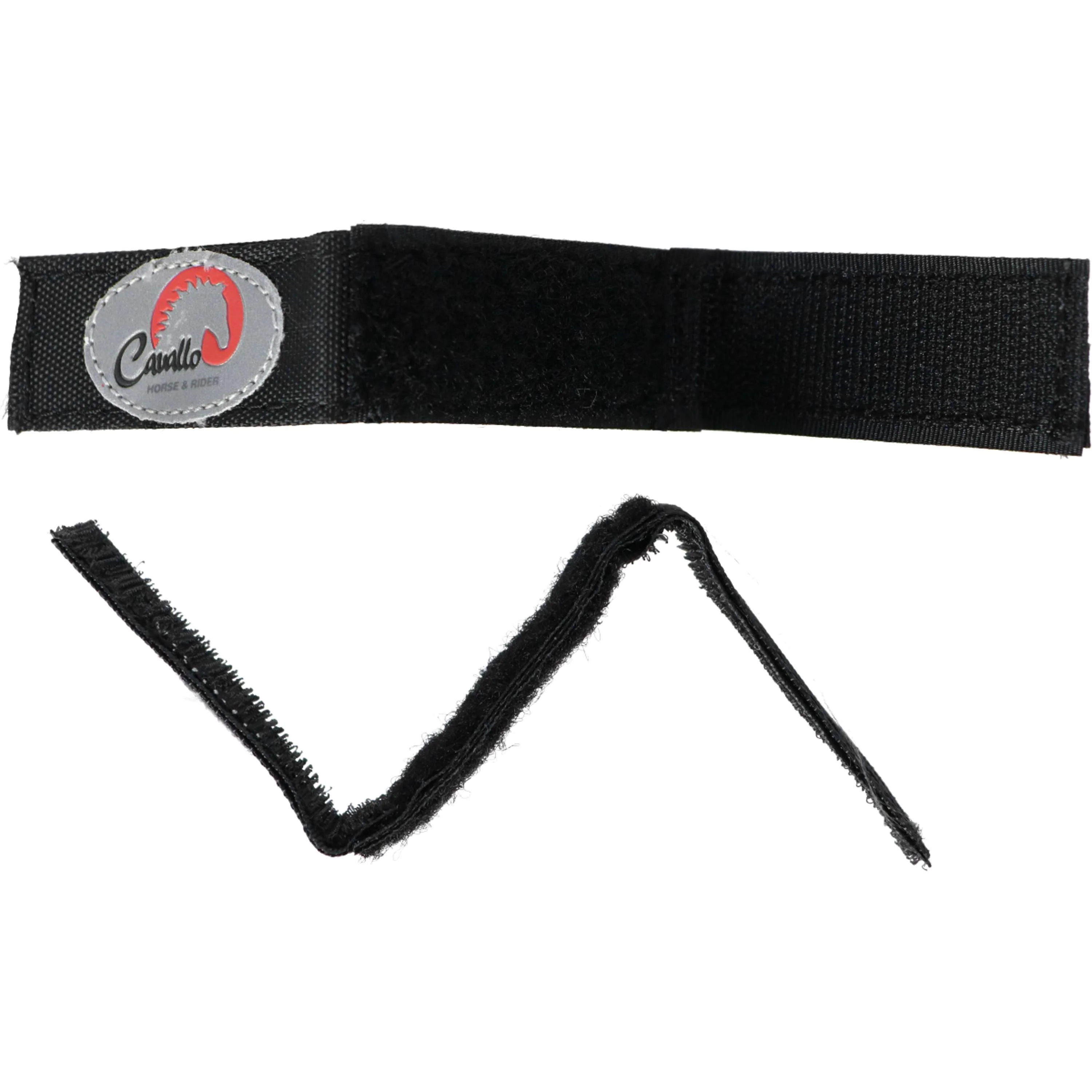 F.R.A. Cavallo Horse & Rider Jeu de Velcro CLB pour Hipposandales Noir - Image 4