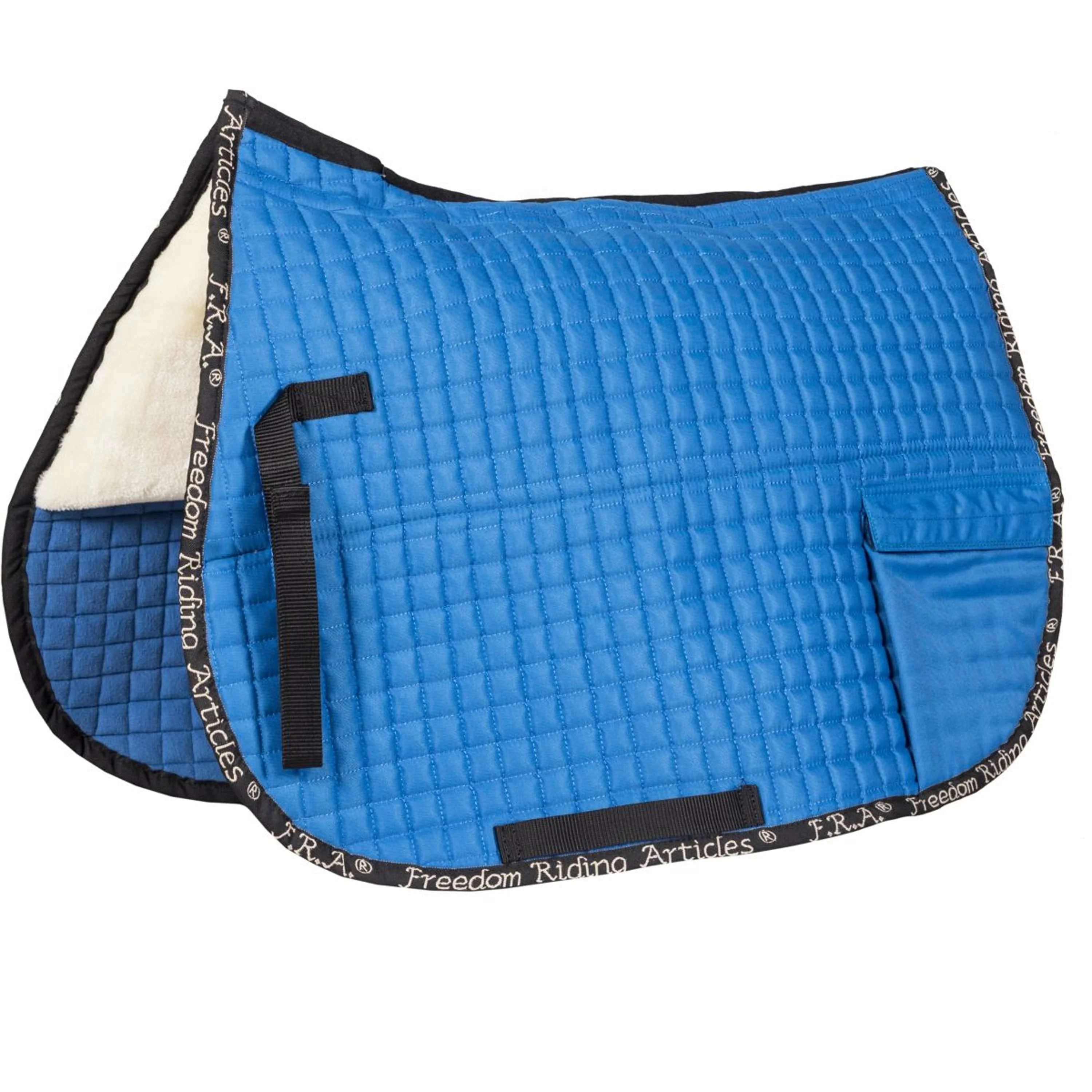 F.R.A. Chabraque Unica avec Poshes pour Selle Pieds nus Bleu - Image 8