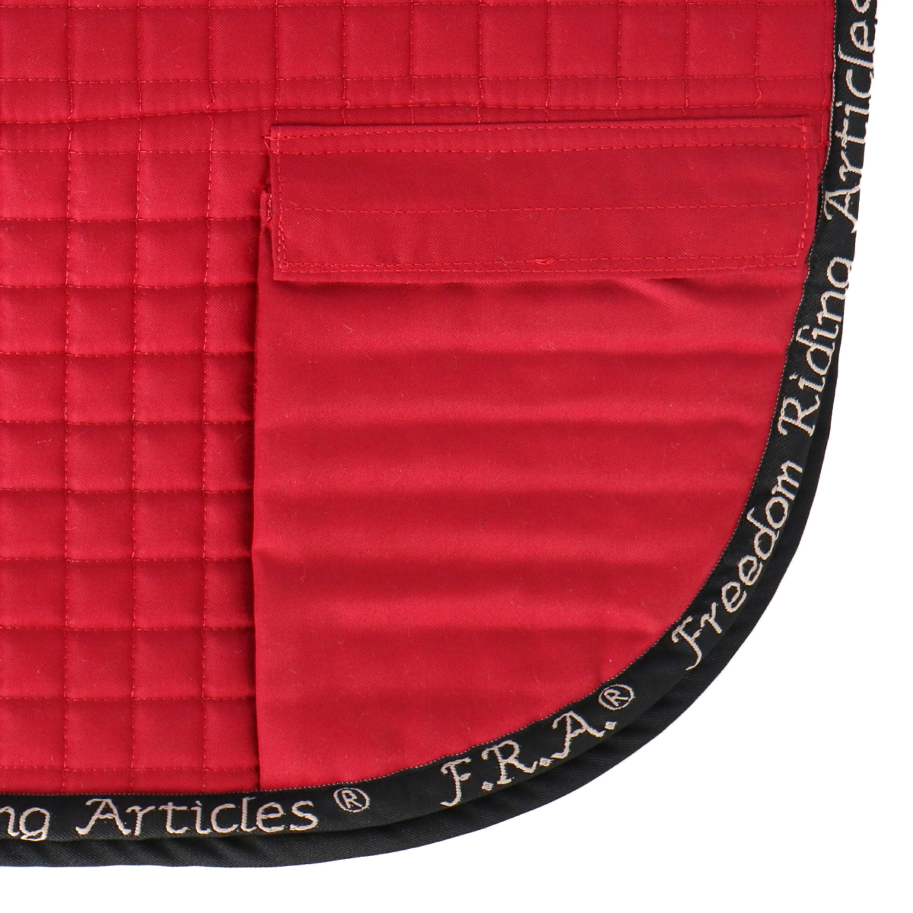 F.R.A. Chabraque Unica avec Poshes pour Selle Pieds nus Rouge - Image 6