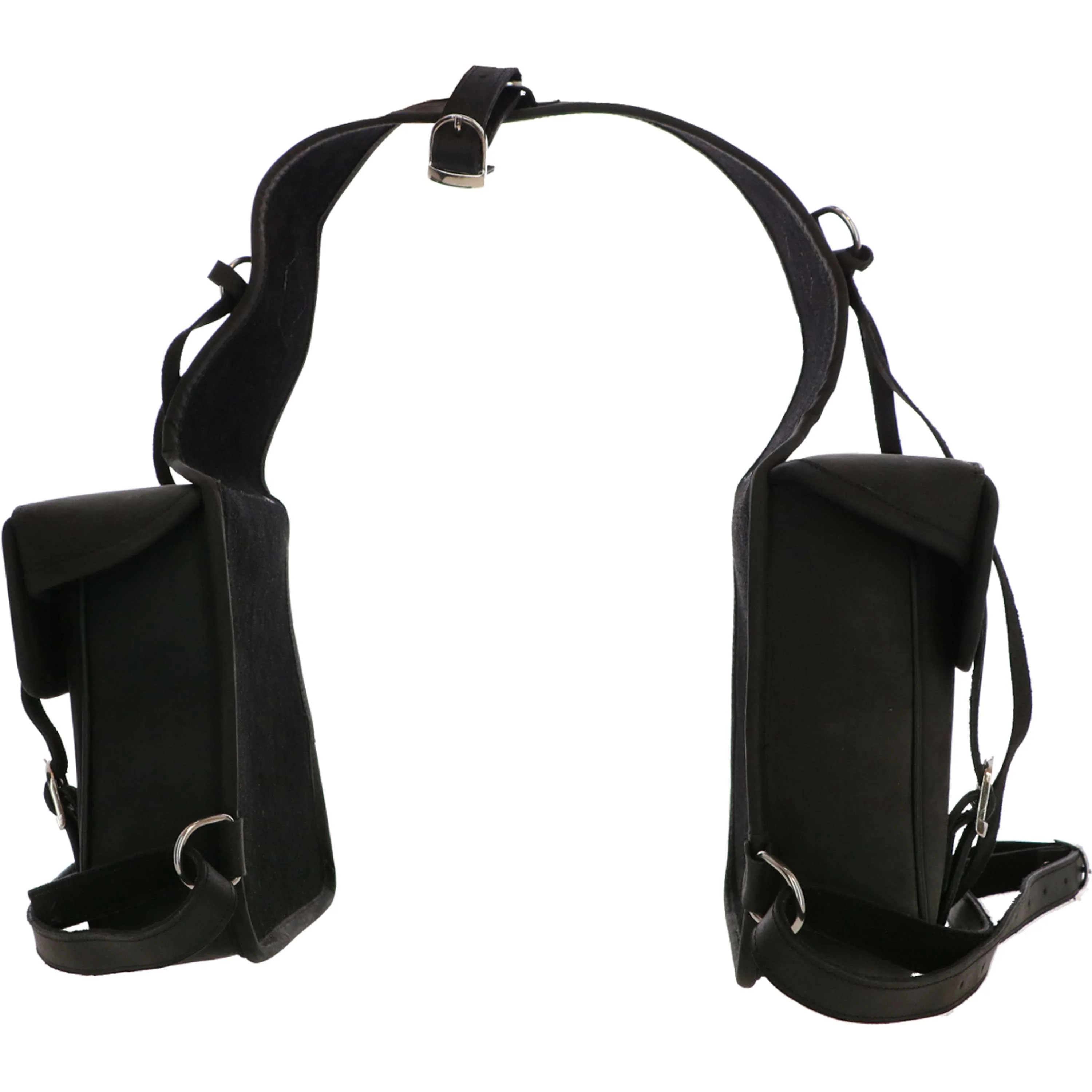 F.R.A. Sacoche Double de Selle Ico Cuir Noir - Image 3