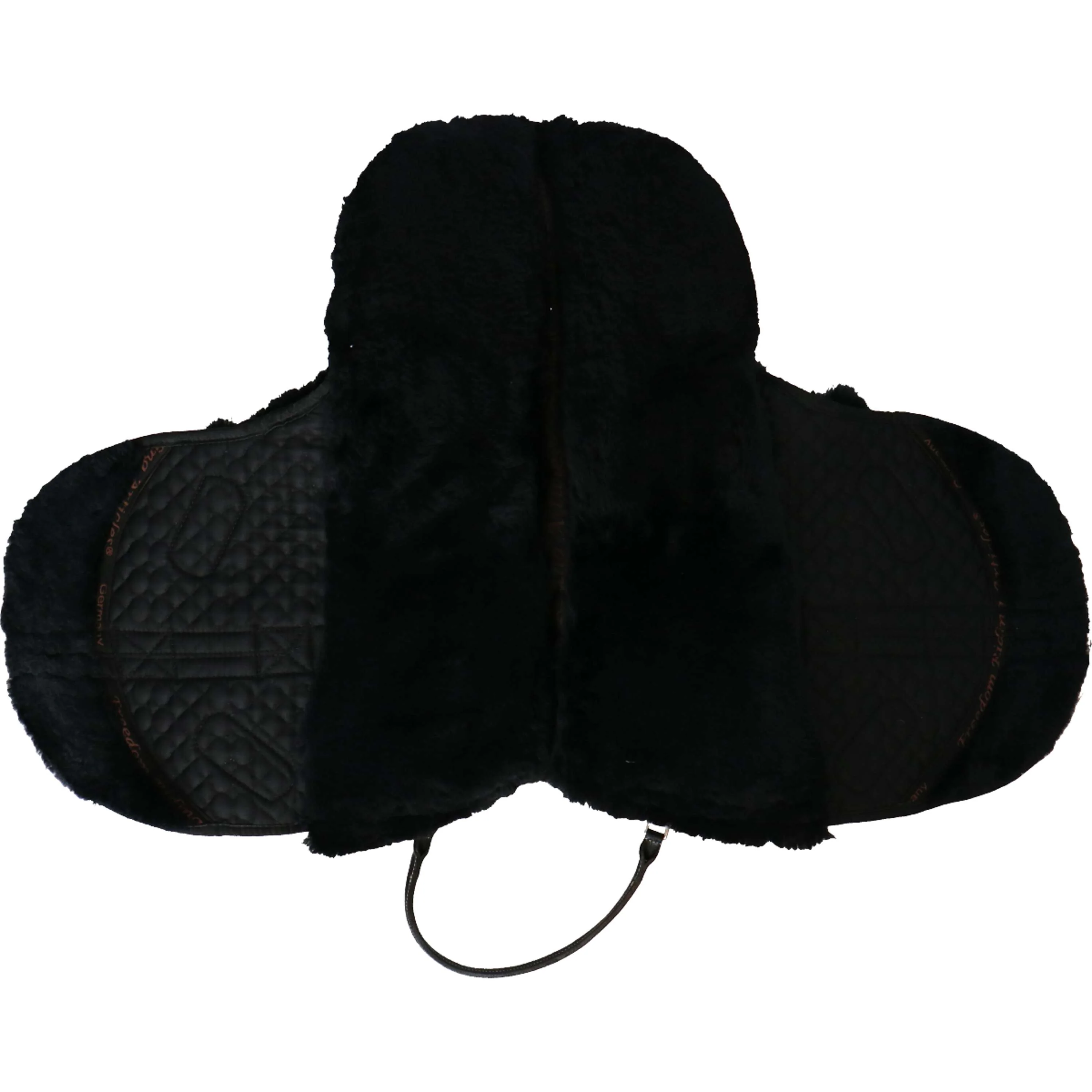 F.R.A. Tapis de Monte Macon Extra Merino Tapis de Monte à Cru avec Taquets et Inserts Noir - Image 3