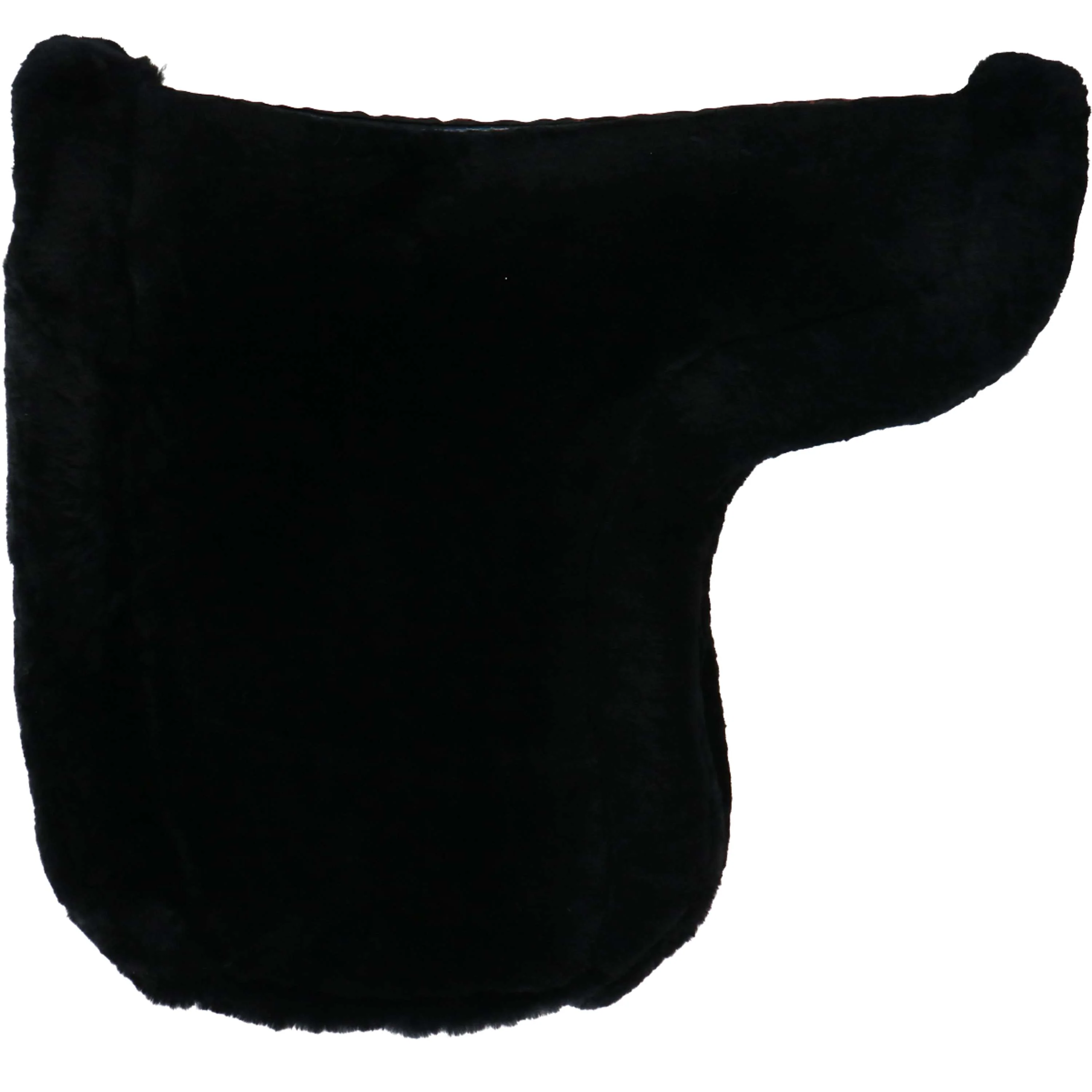F.R.A. Tapis de Selle De Luxe Dressage Fourrure Complète Noir - Image 2