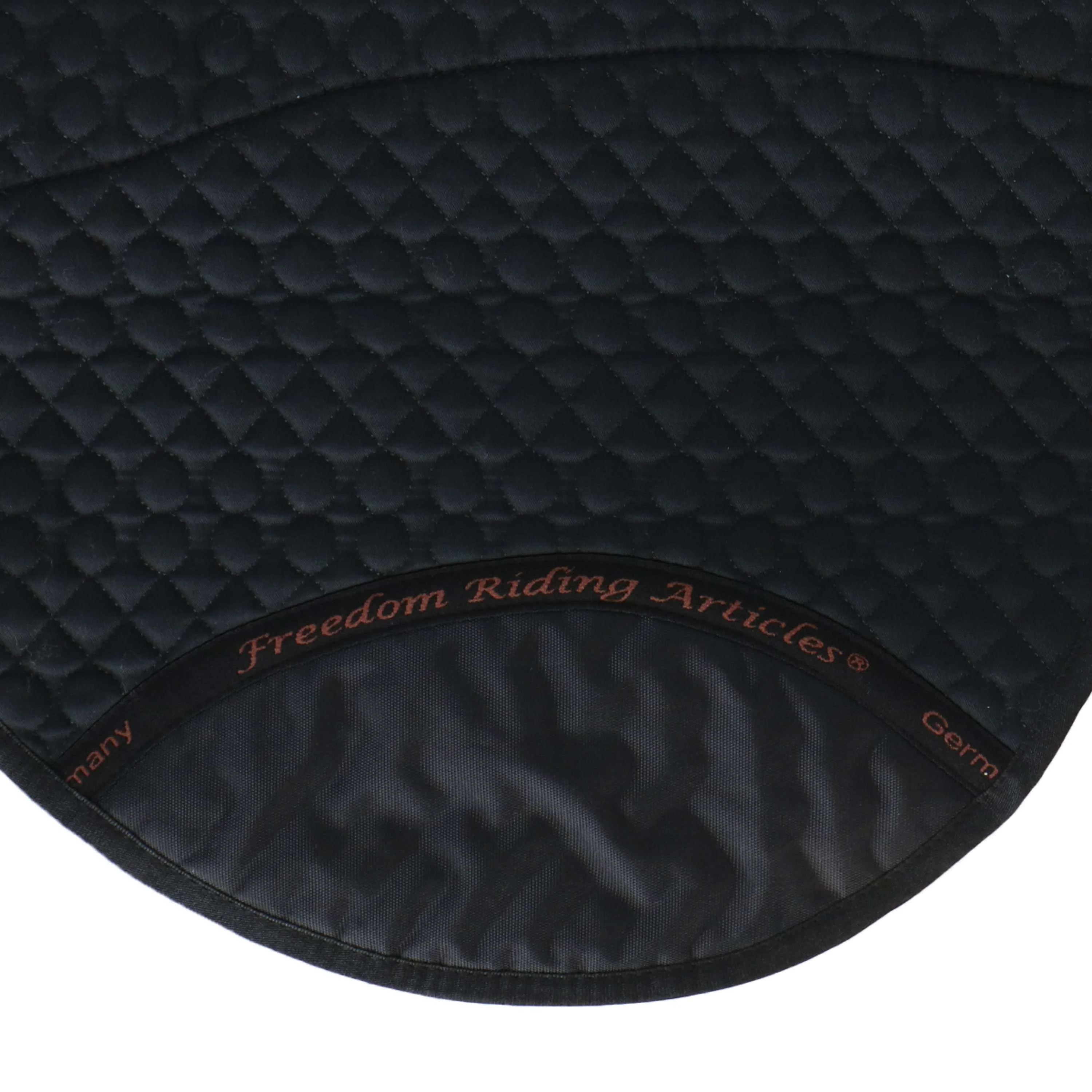 F.R.A. Tapis de Selle De Luxe Extra pour Selle Boomloos Noir/Naturel - Image 4