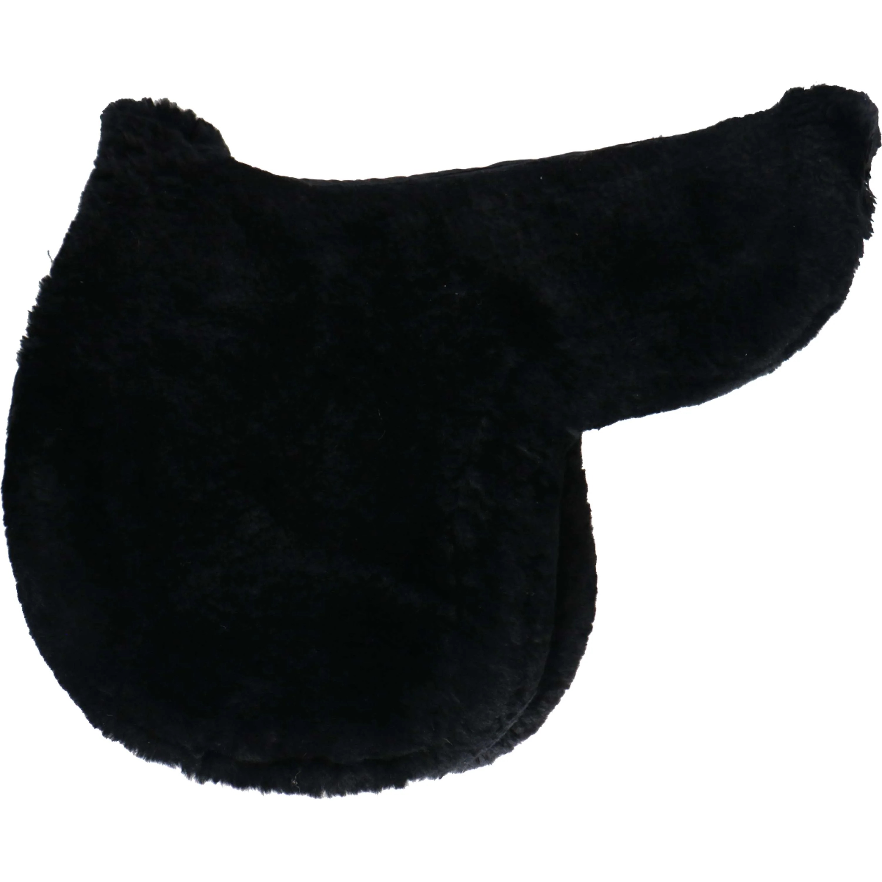 F.R.A. Tapis de Selle De Luxe Polyvalent Fourrure Complète Noir - Image 2