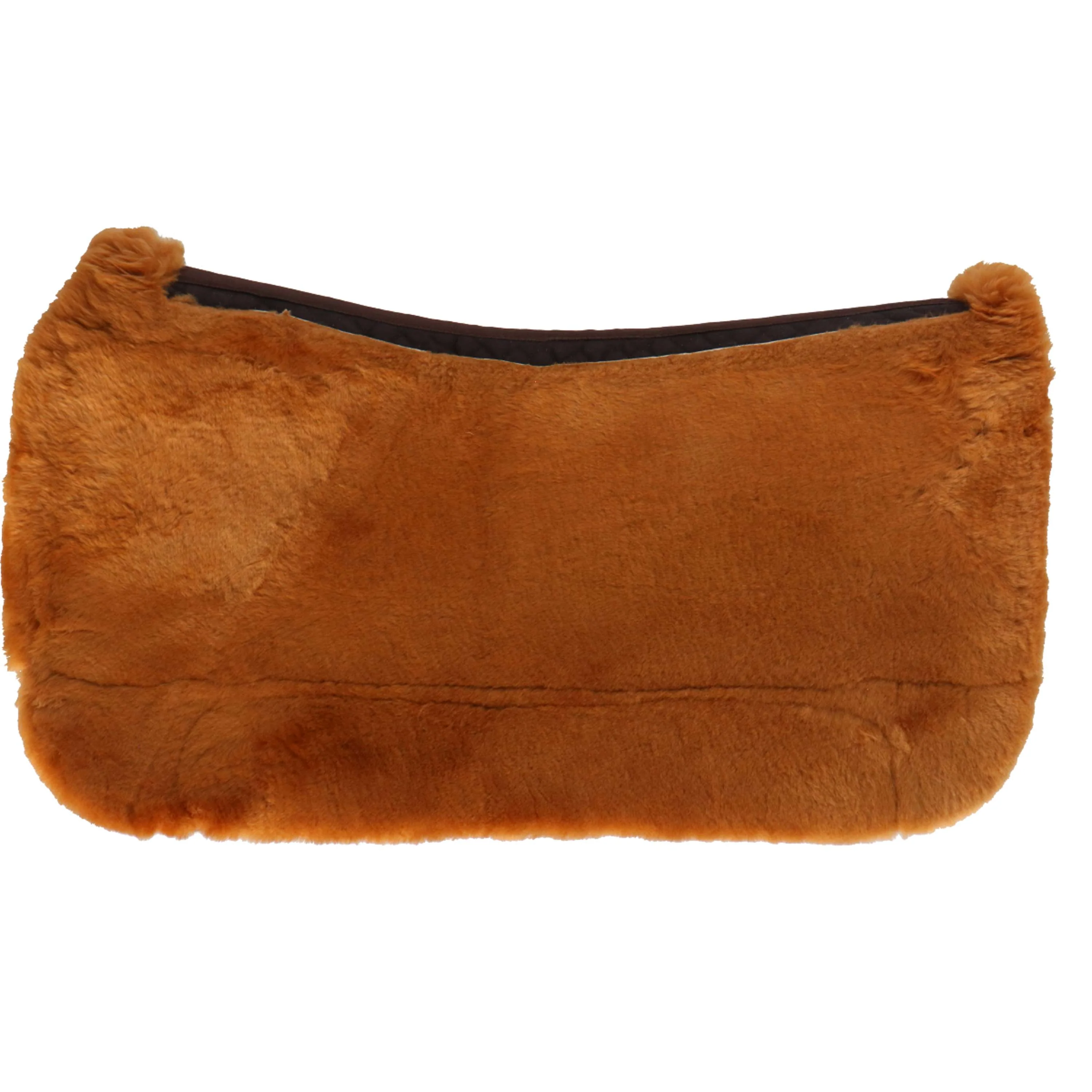 F.R.A. Tapis Western De Luxe Extra Fourrure Complète 3 Compartiments avec Inserts Marron/Cappuccino - Image 2