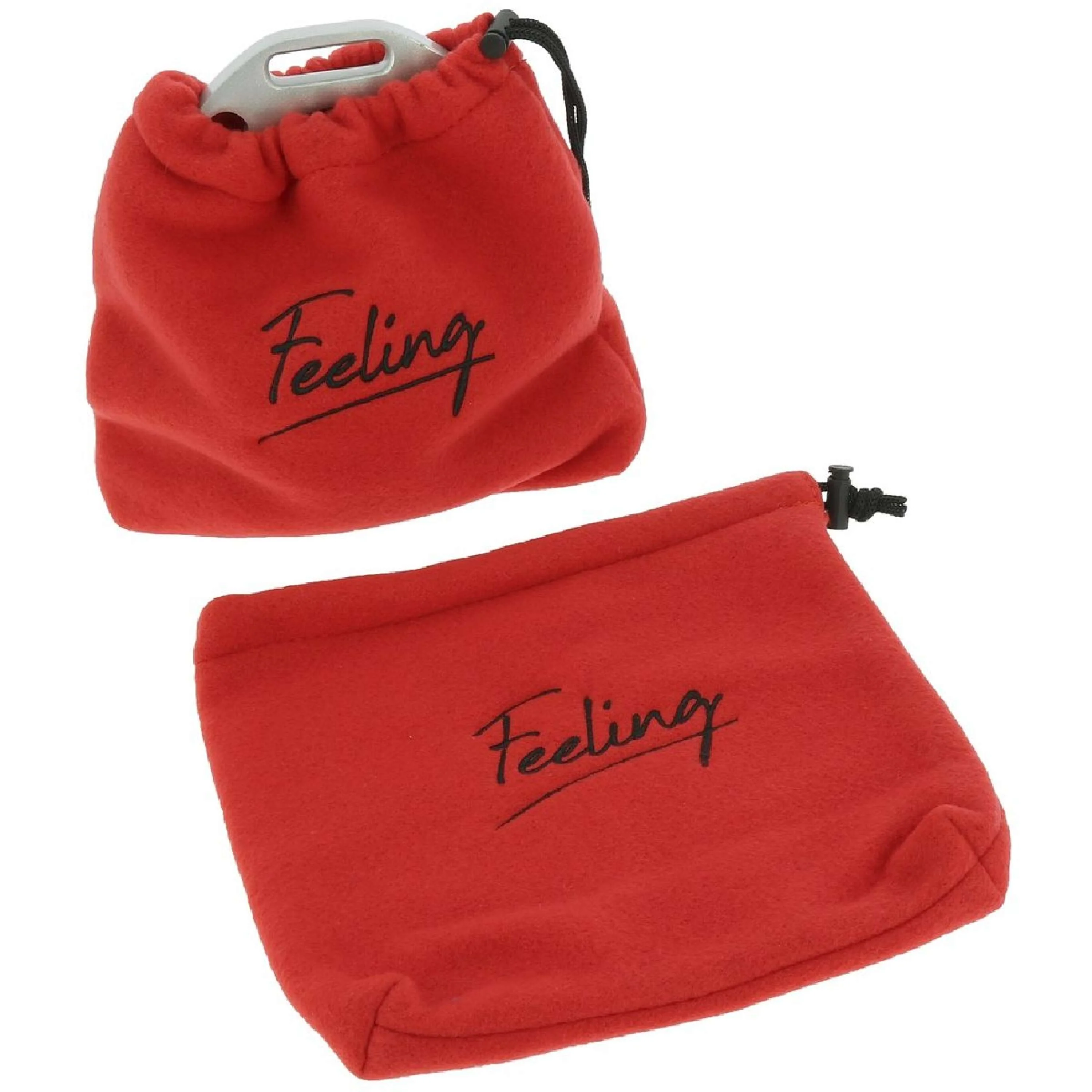Feeling Housses d'Étriers Fleece Rouge - Image 2