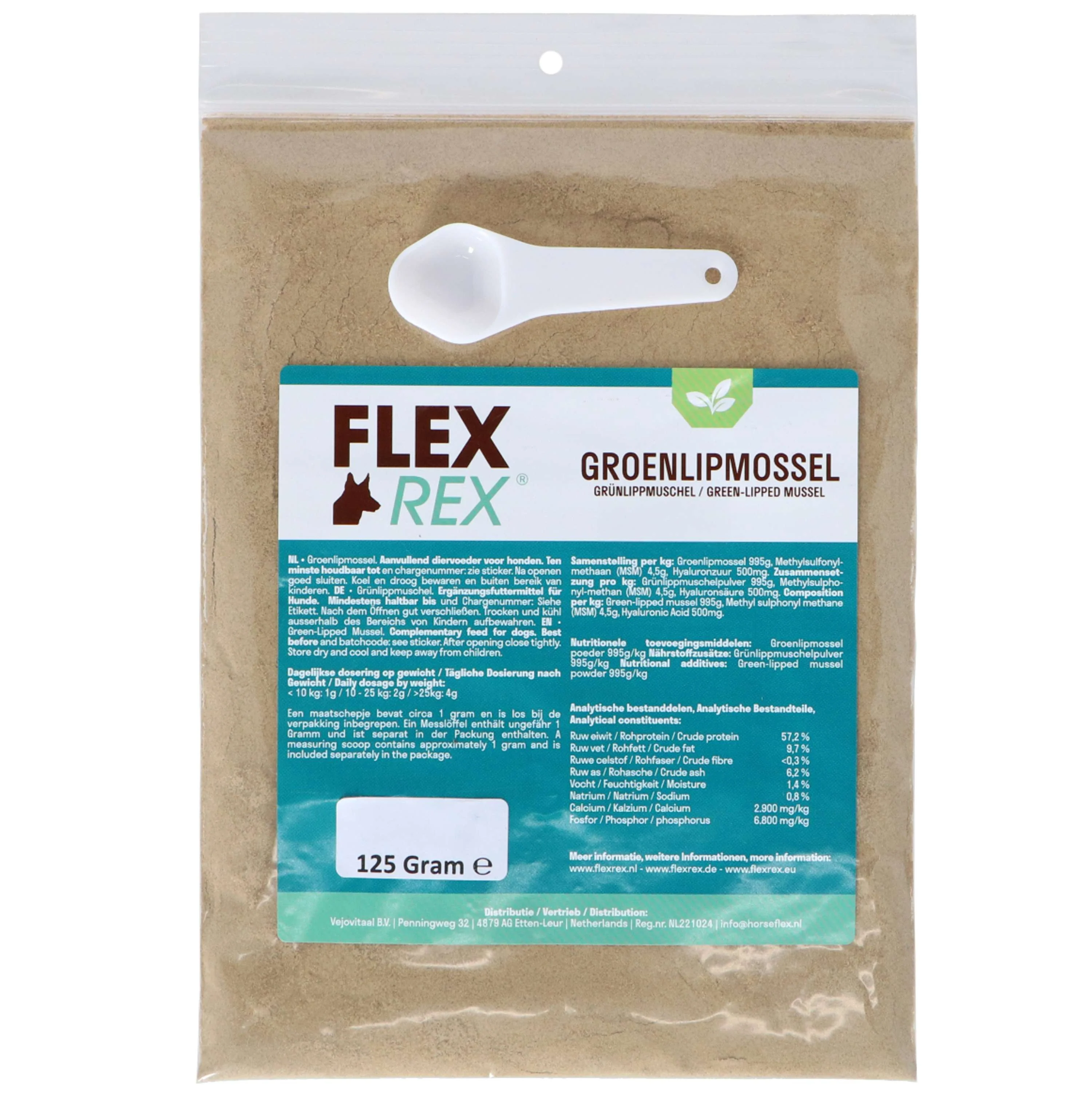 Flexrex Groenlipmossel poeder Recharge - Image 2
