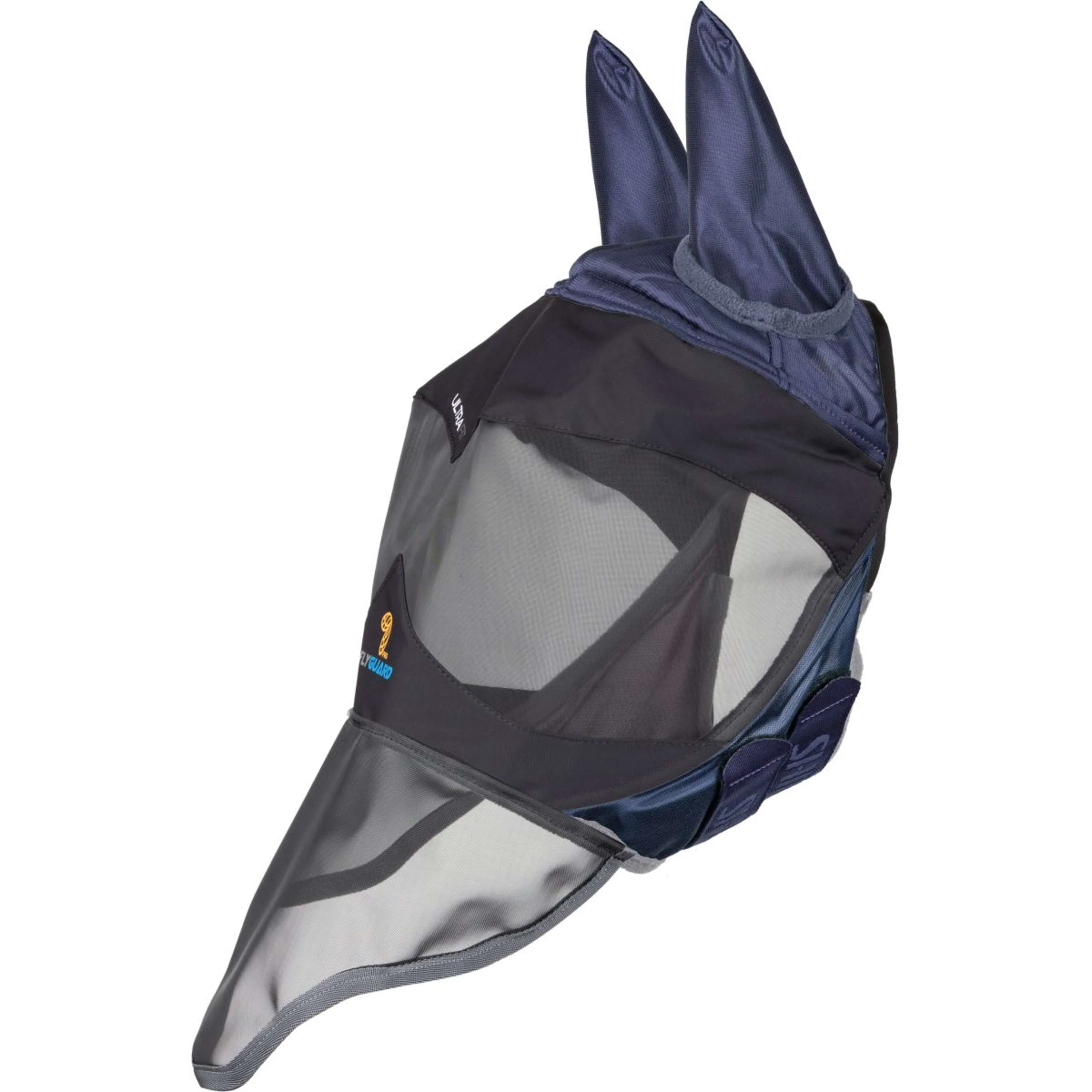 FlyGuard by Shires Masque Anti-Mouches Pro Deluxe avec Oreilles et Nez Marin - Image 2
