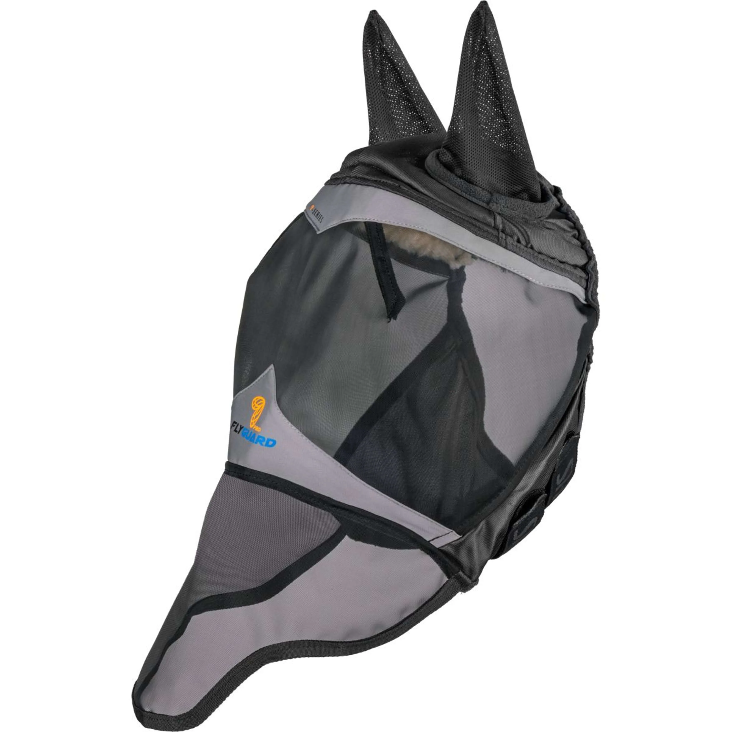FlyGuard by Shires Masque Anti-Mouches Pro Fine Mesh avec Oreilles et Nez Jet - Image 2