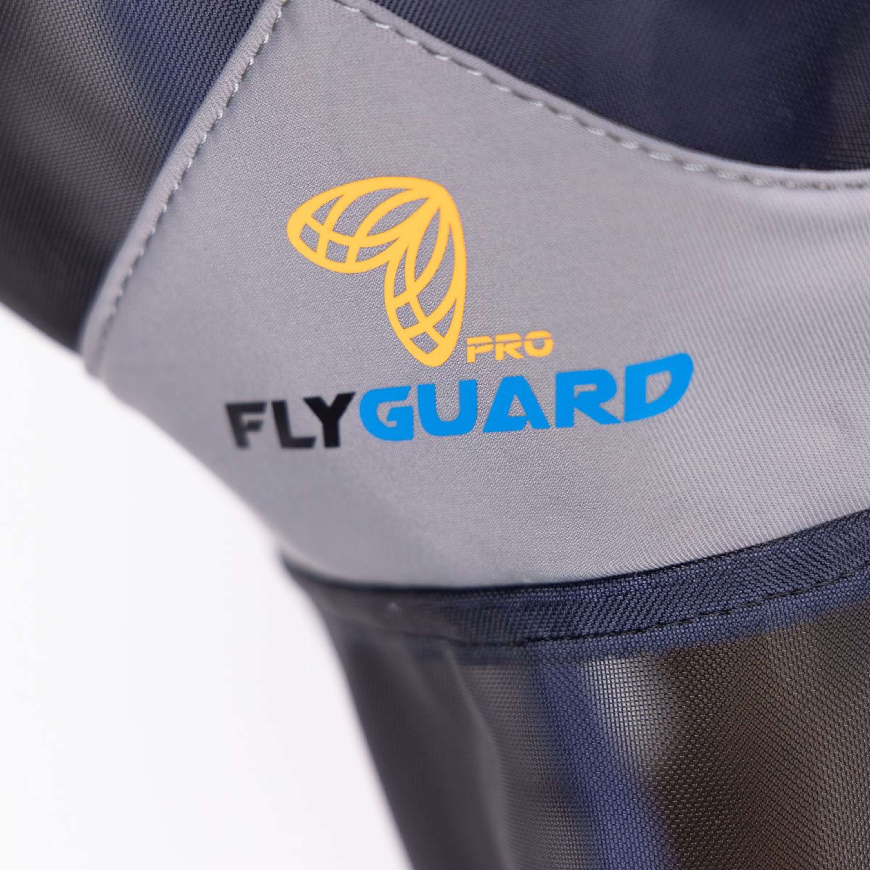 FlyGuard by Shires Masque Anti-Mouches Pro Fine Mesh avec Oreilles et Nez Sky - Image 4