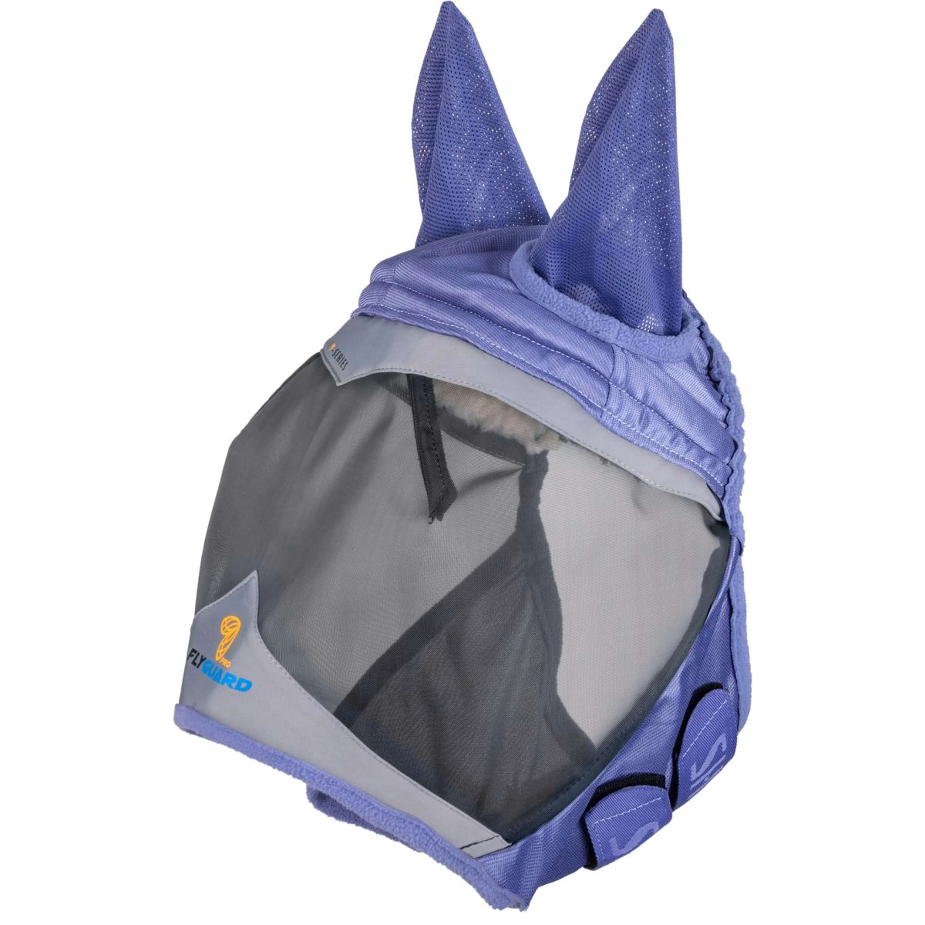FlyGuard by Shires Masque Anti-Mouches Pro Fine Mesh avec Oreilles Sky - Image 2
