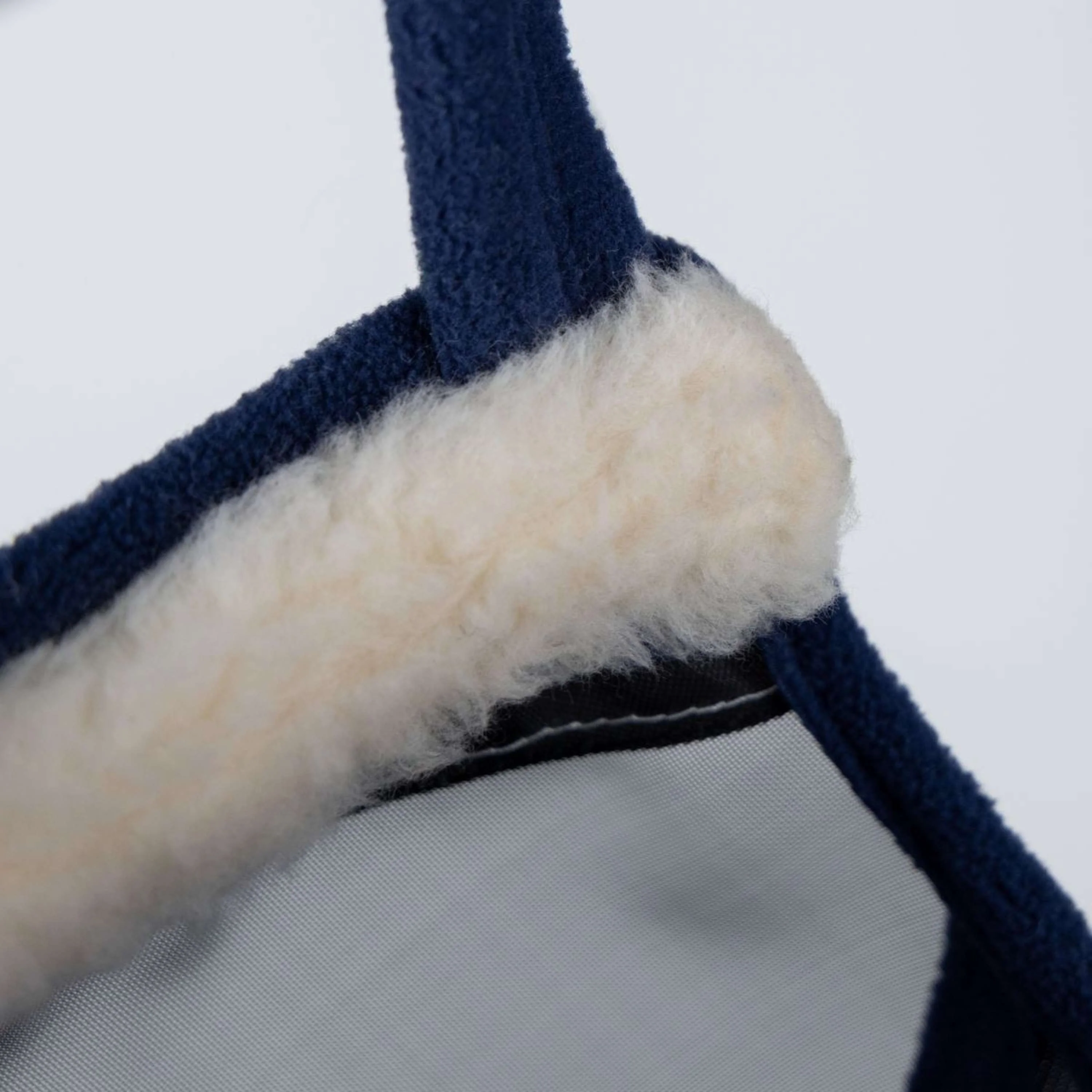 FlyGuard by Shires Masque Anti-Mouches Pro Fine Mesh sans Oreilles avec Franges Marin - Image 5