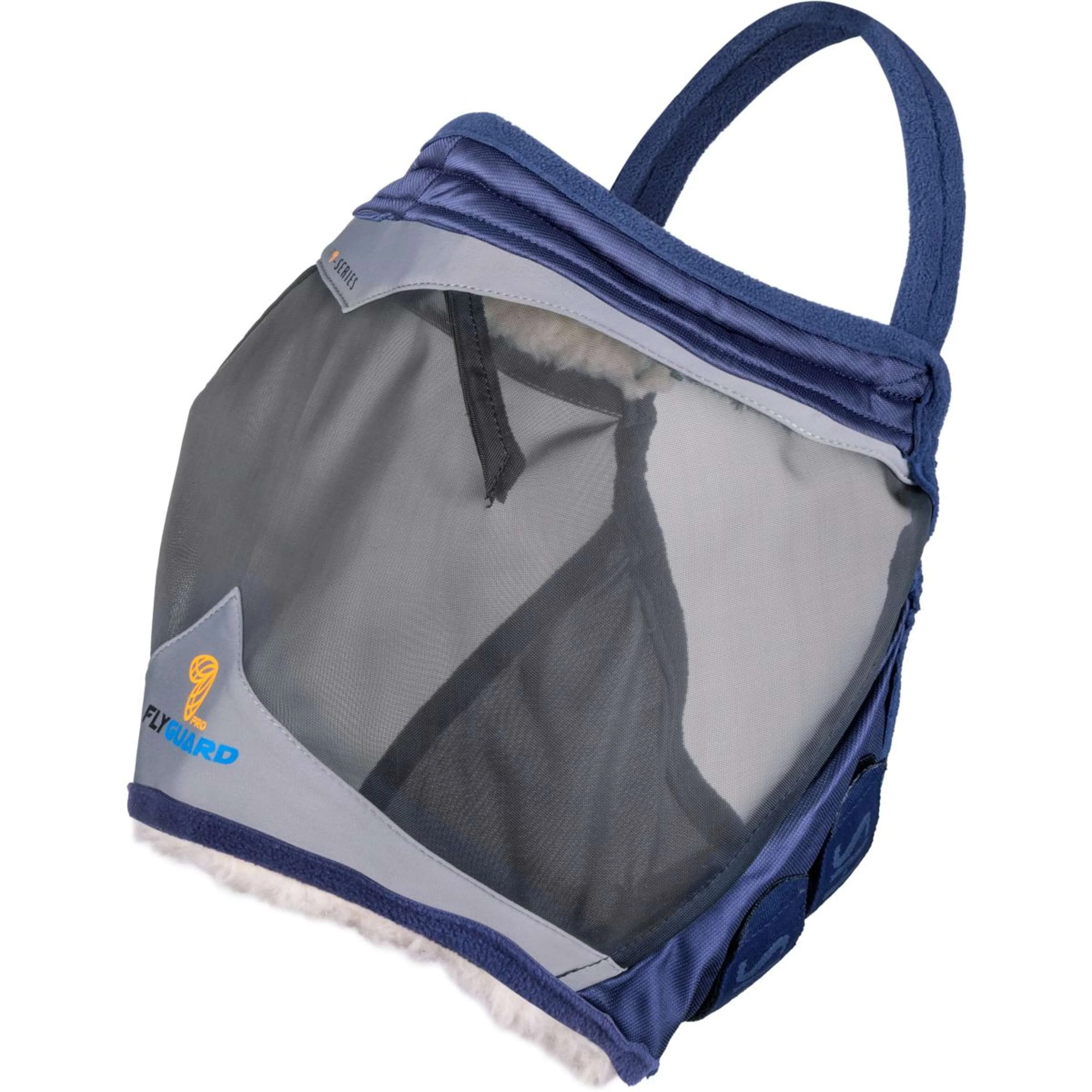 FlyGuard by Shires Masque Anti-Mouches Pro Fine Mesh sans Oreilles Marin - Image 2