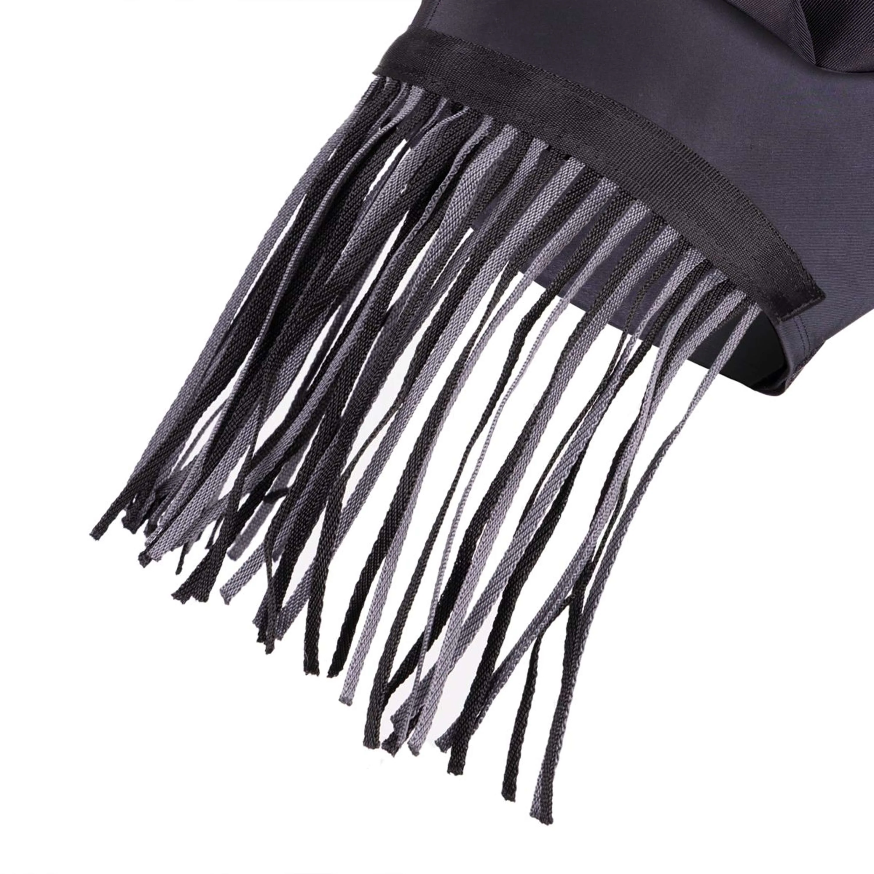 FlyGuard by Shires Masque Anti-Mouches Pro Stretch avec Oreilles et Franges Jet - Image 6