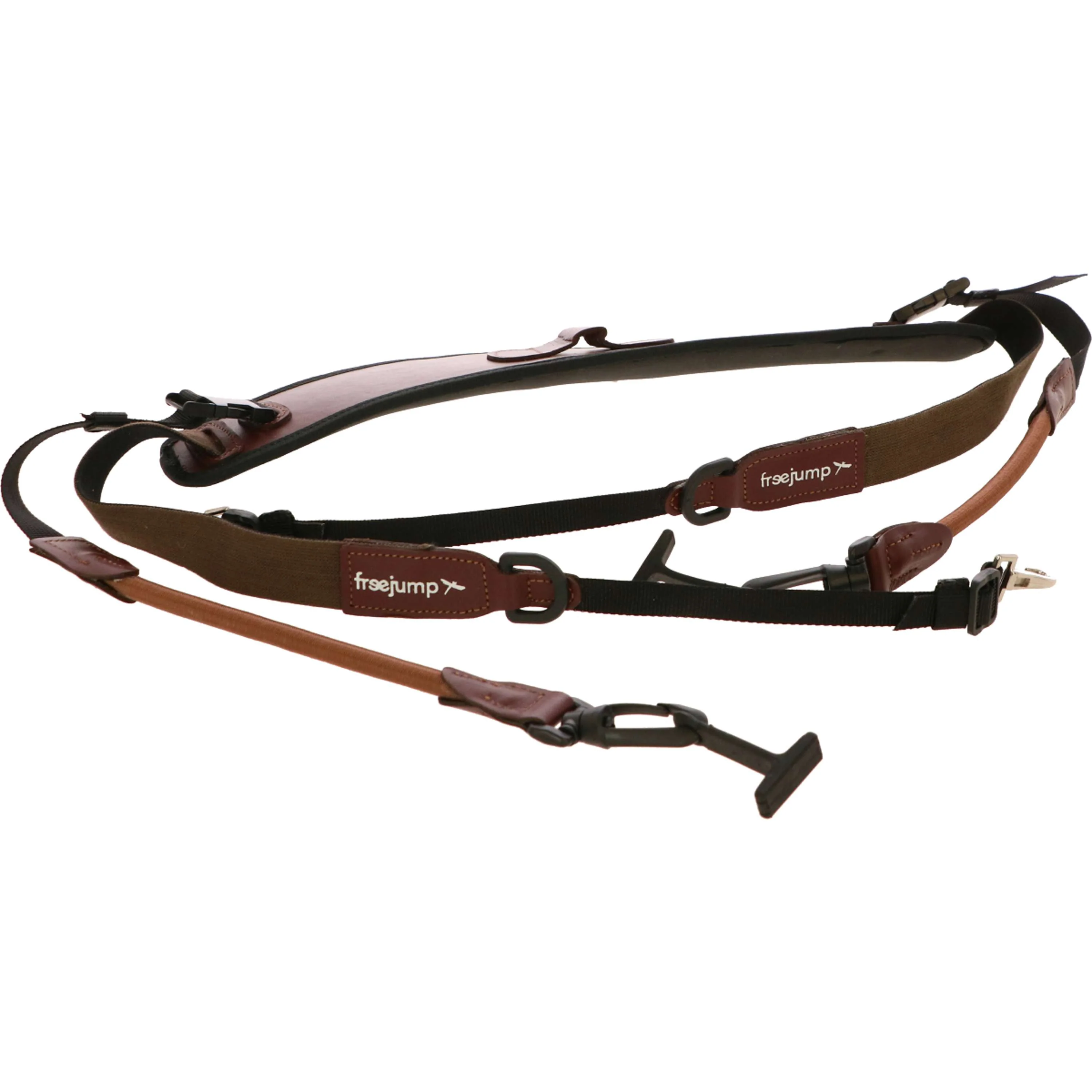 Freejump Collier Tubulaire Marron - Image 3