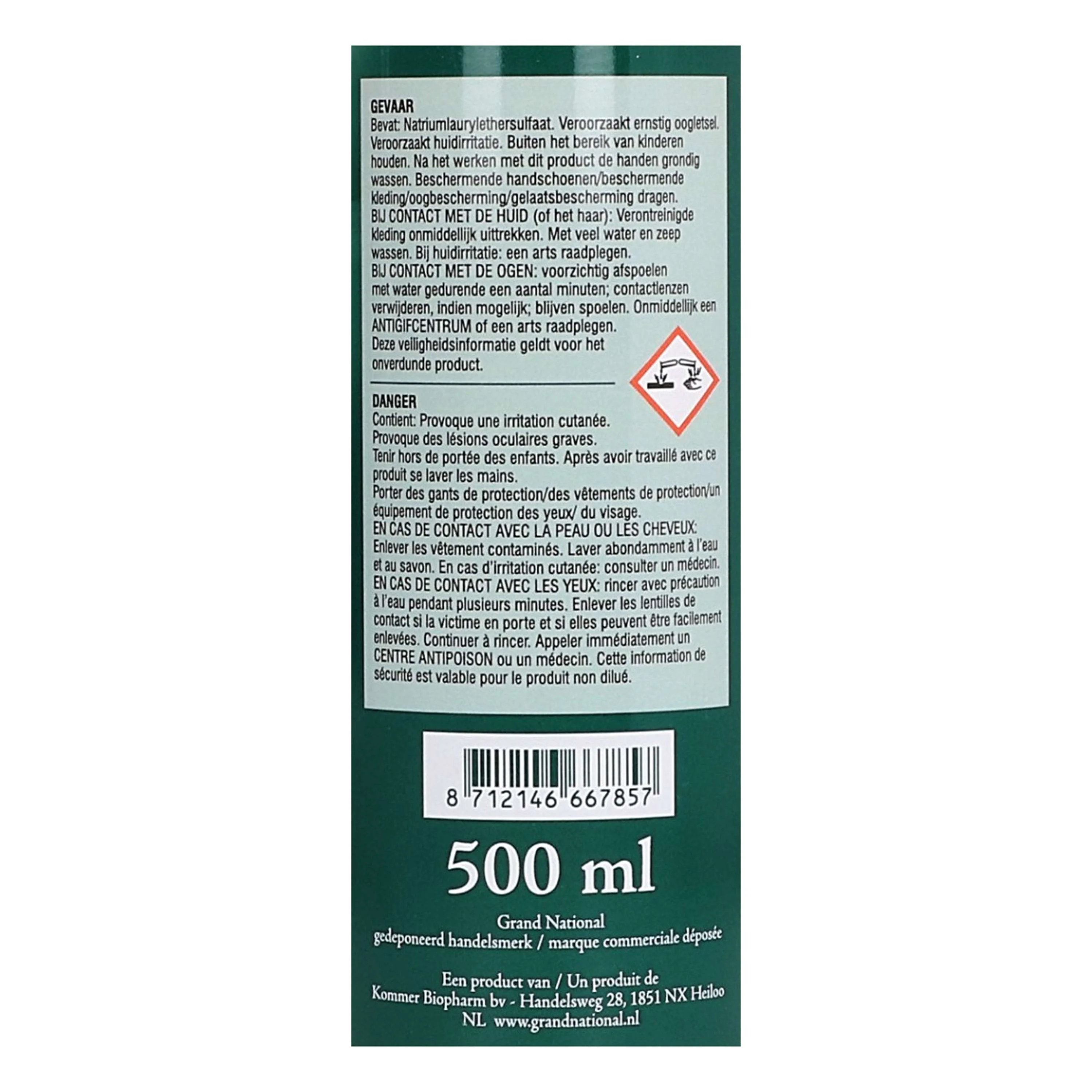 Grand National Shampooing Colorant Marron - Image 5