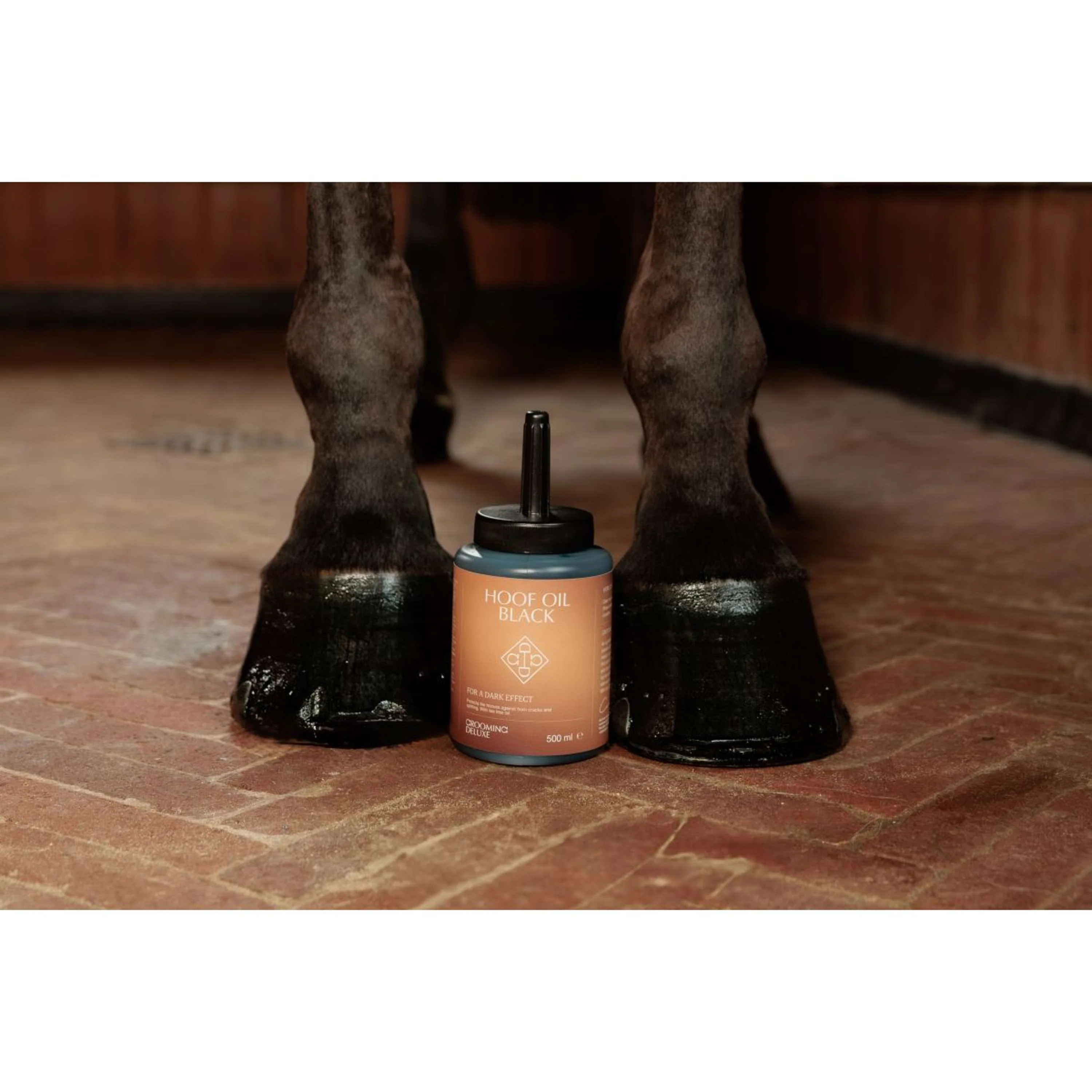 Grooming Deluxe by Kentucky Huile à Sabots Shine Noir - Image 5