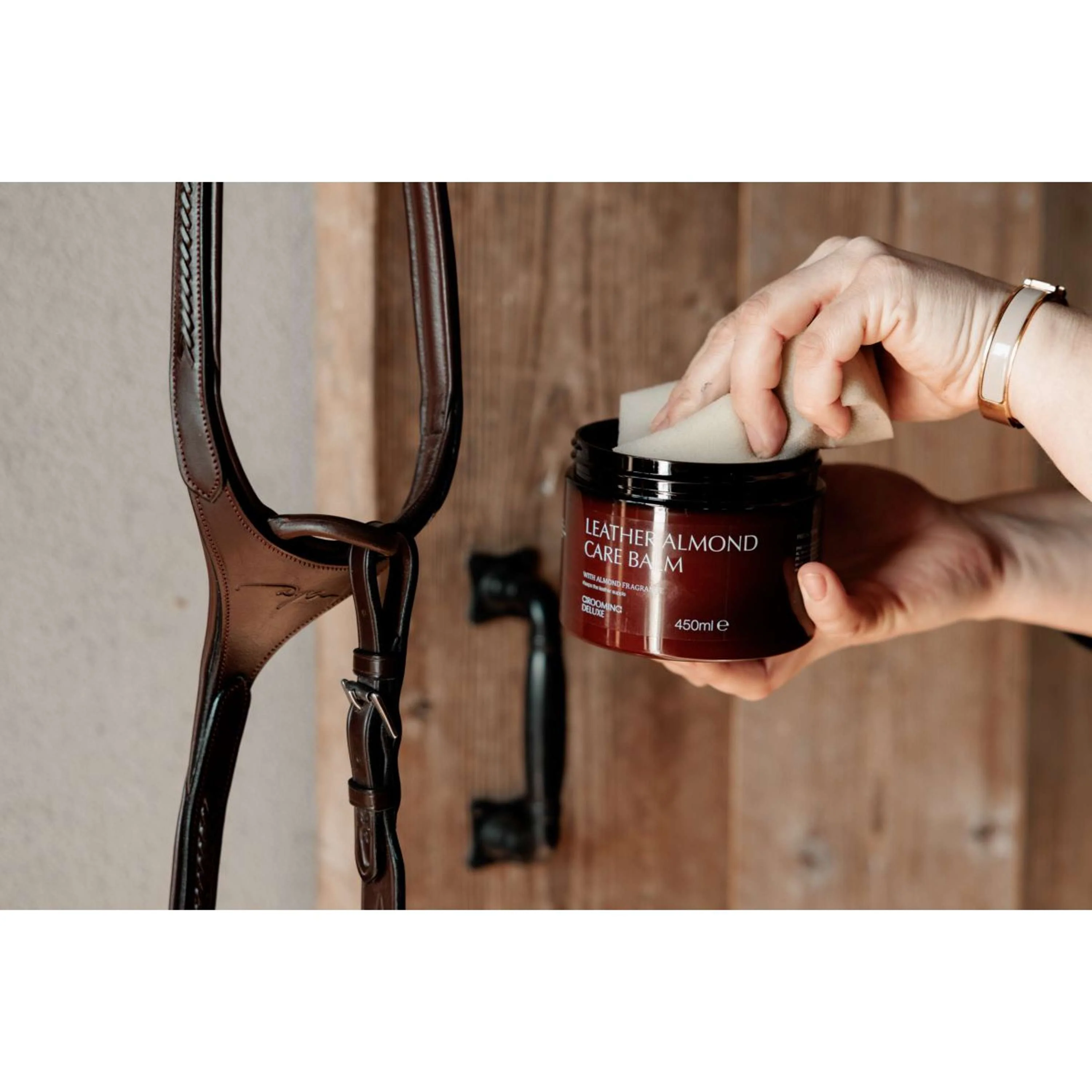 Grooming Deluxe by Kentucky Leather Almond Care Balm - Image 5