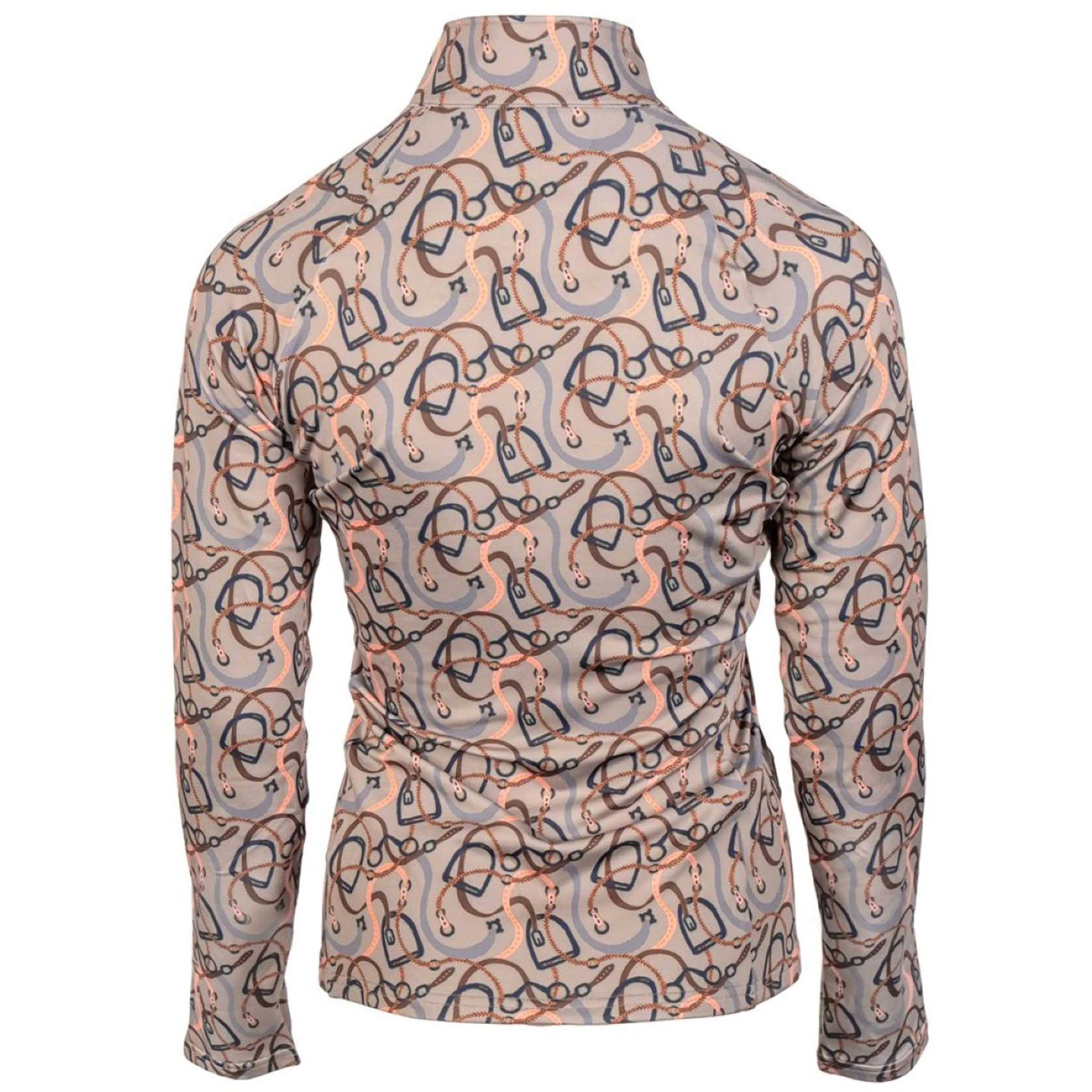 Harry's Horse Chemise Classy Longues Manches Taupe Gris - Image 2