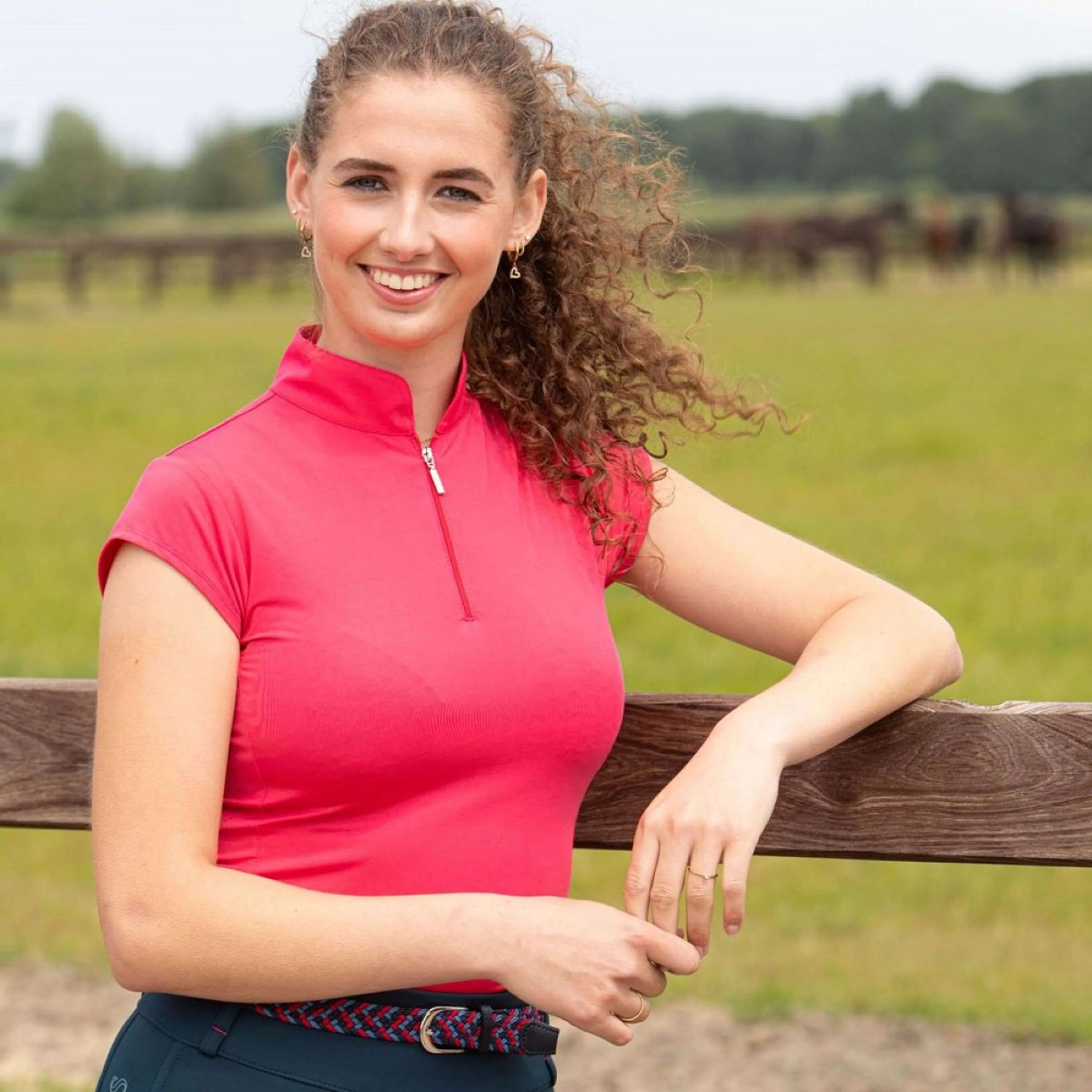 Harry's Horse Chemise Sporty Capuchon Barberry - Image 3