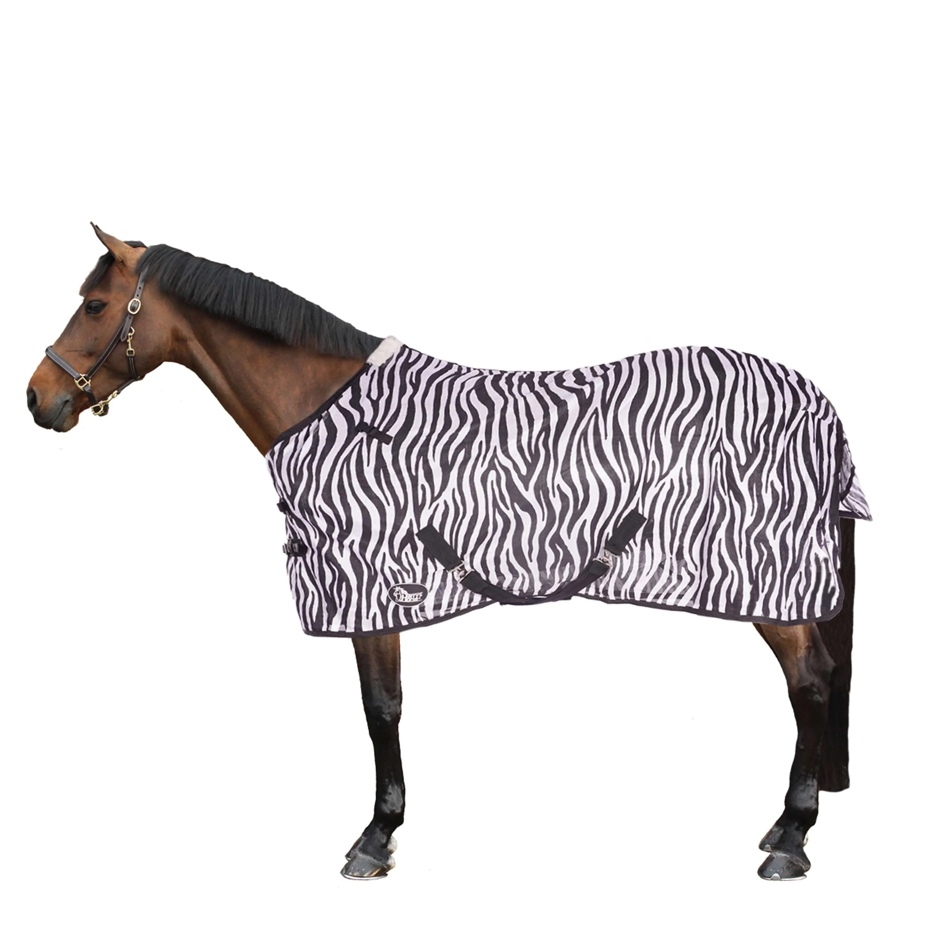 Harry's Horse Couverture Anti-Mouches Cou Indépendant Zebra - Image 2