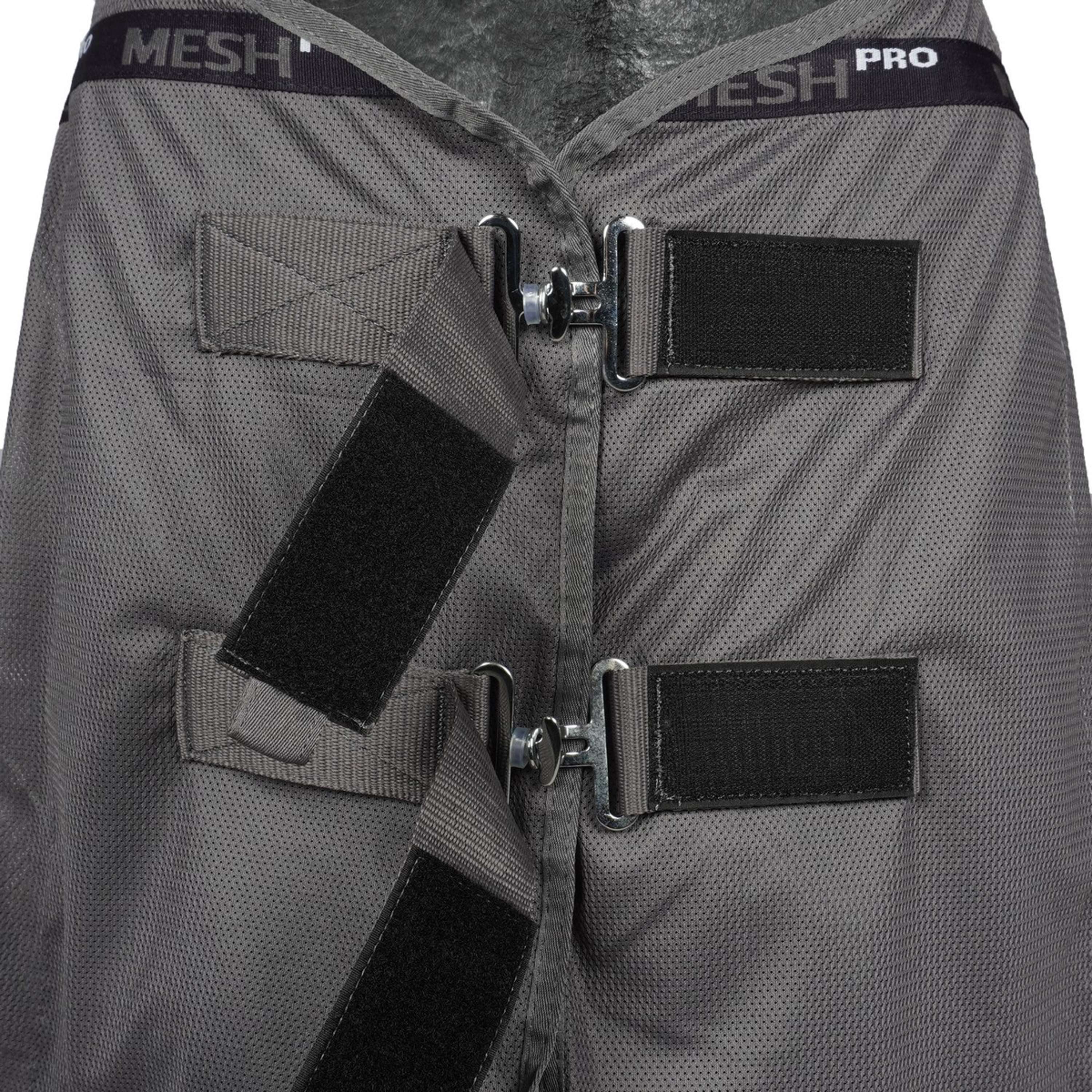Harry's Horse Couverture Anti-Mouches Mesh Pro Belly Gris - Image 4
