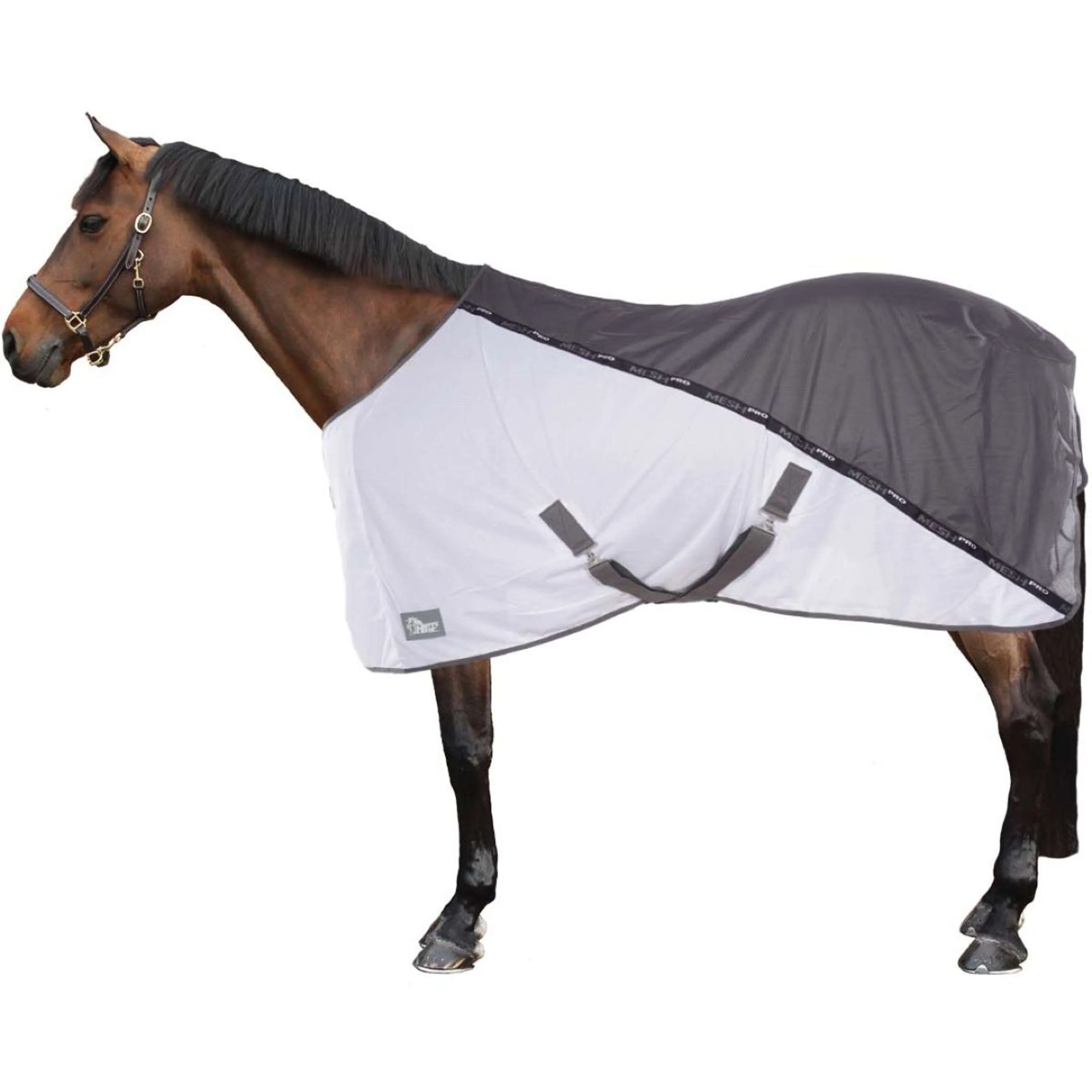 Harry's Horse Couverture Anti-Mouches Mesh-pro Gris - Image 2