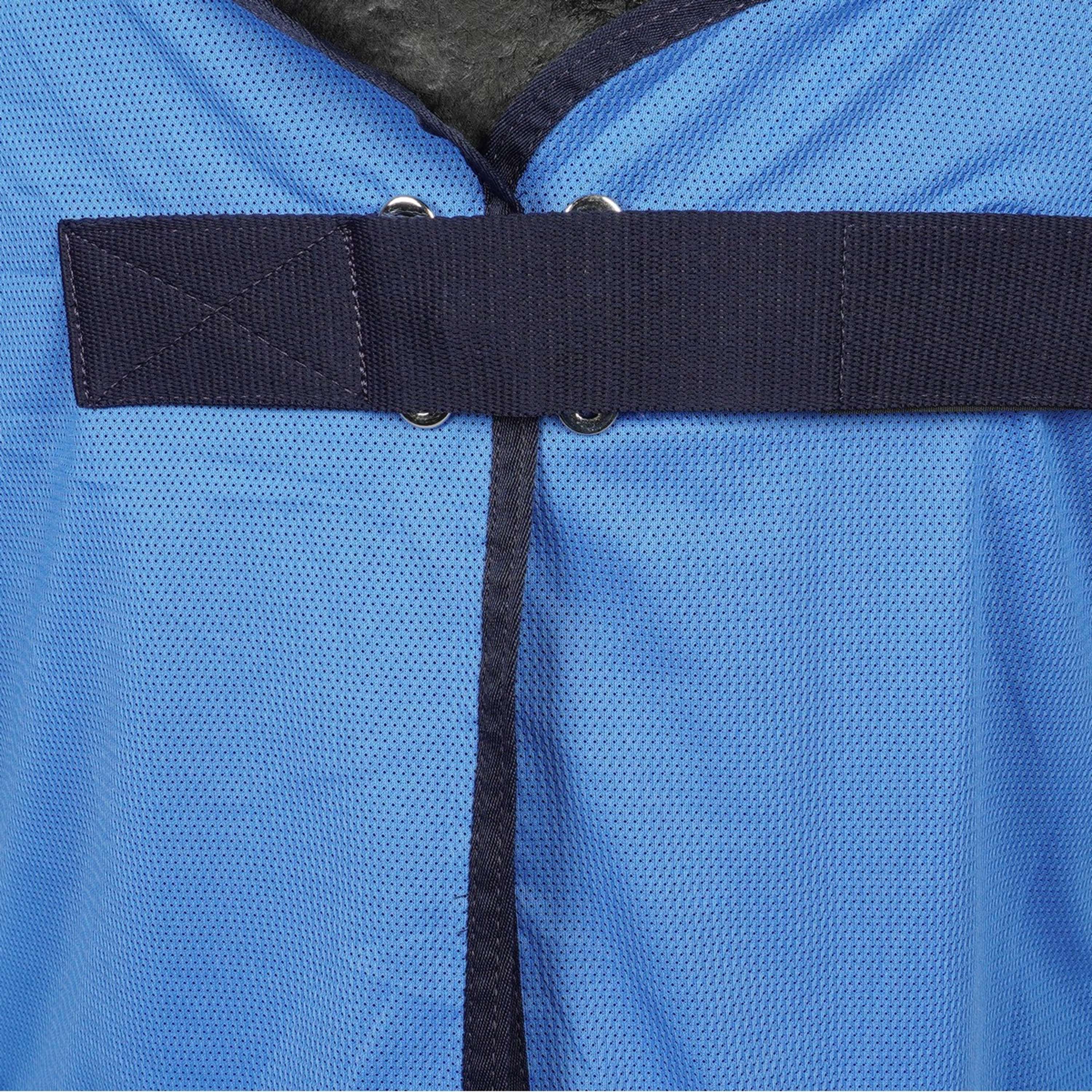 Harry's Horse Couverture Anti-Mouches Mesh Pro Neck Bleu - Image 3