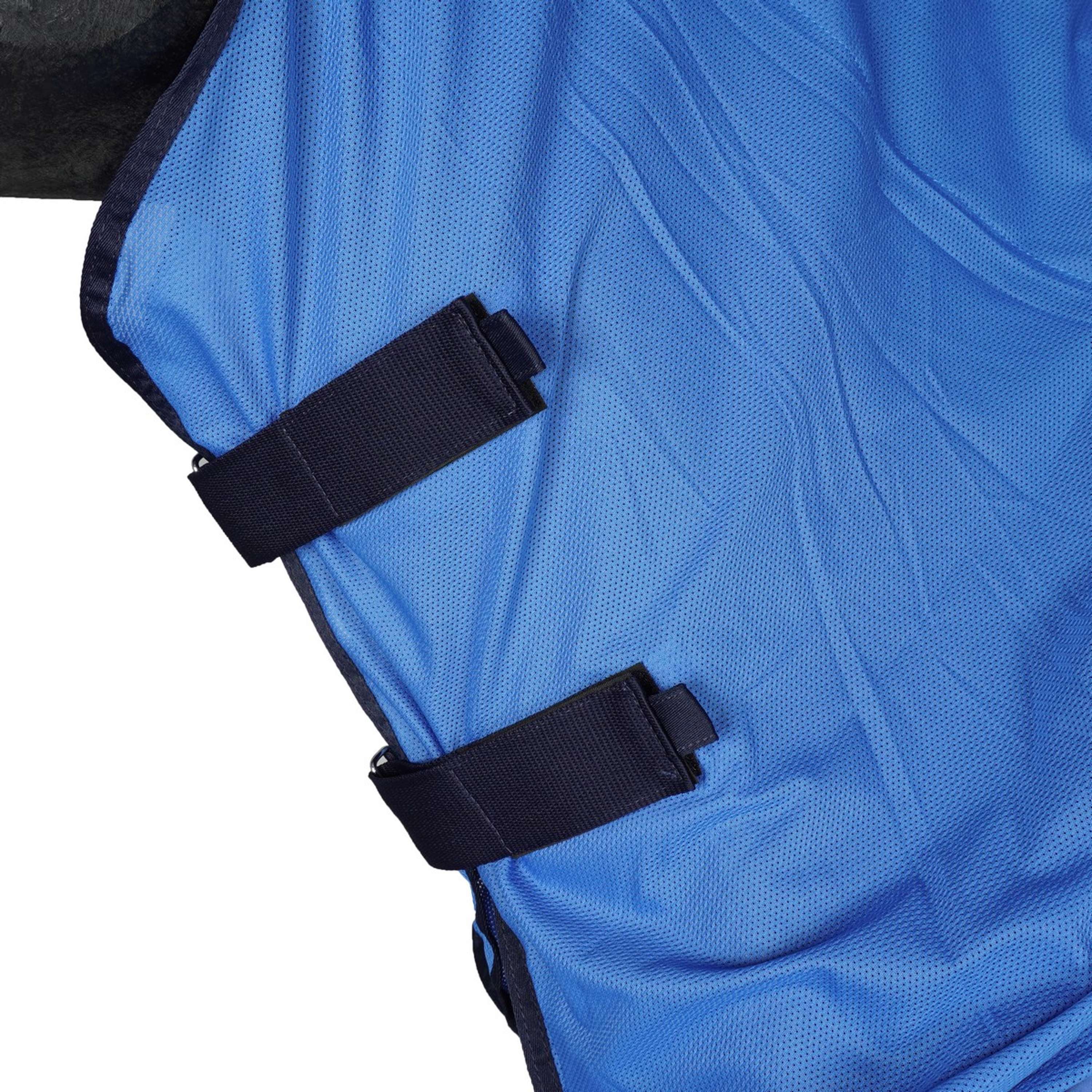 Harry's Horse Couverture Anti-Mouches Mesh Pro Neck Bleu - Image 5