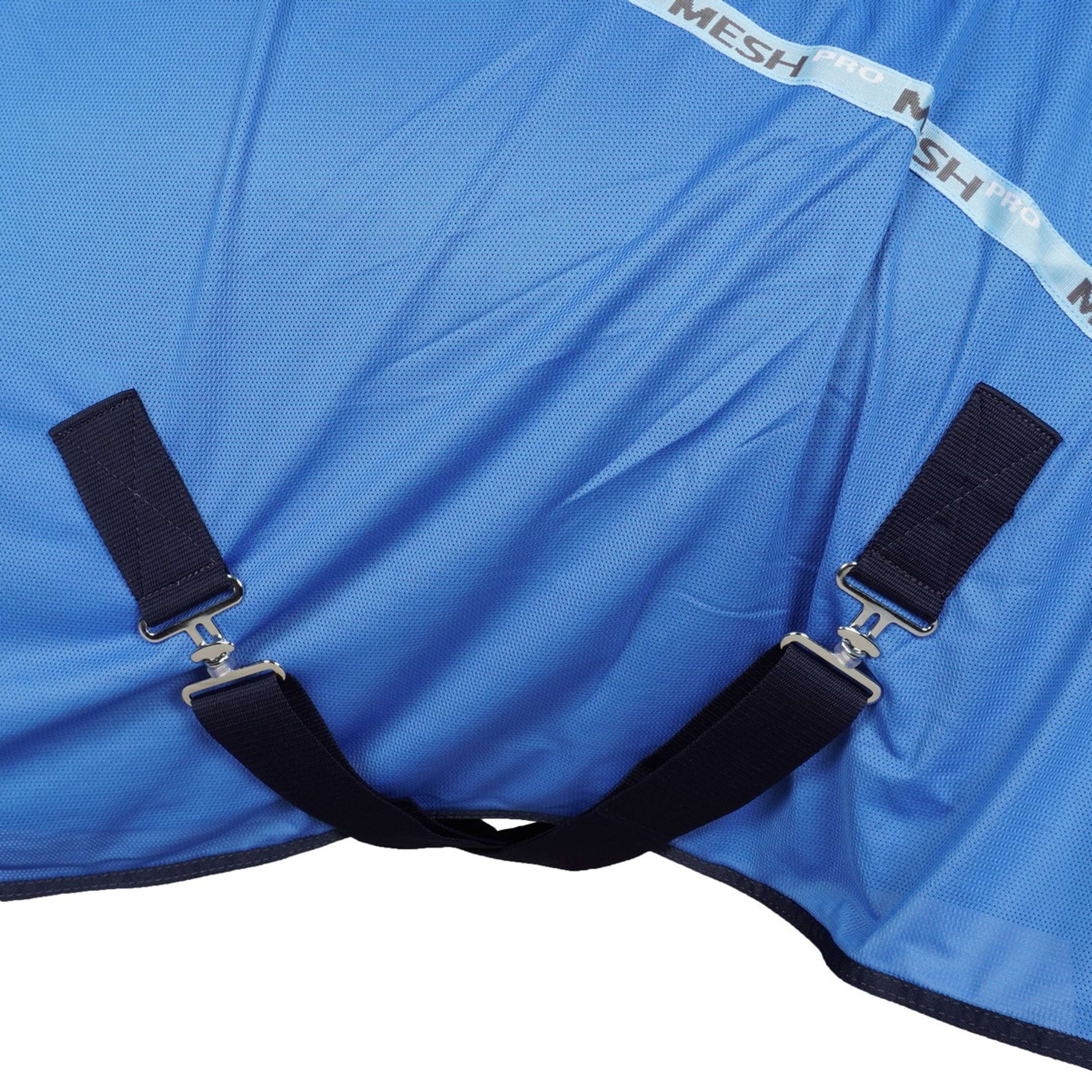 Harry's Horse Couverture Anti-Mouches Mesh Pro Neck Bleu - Image 8