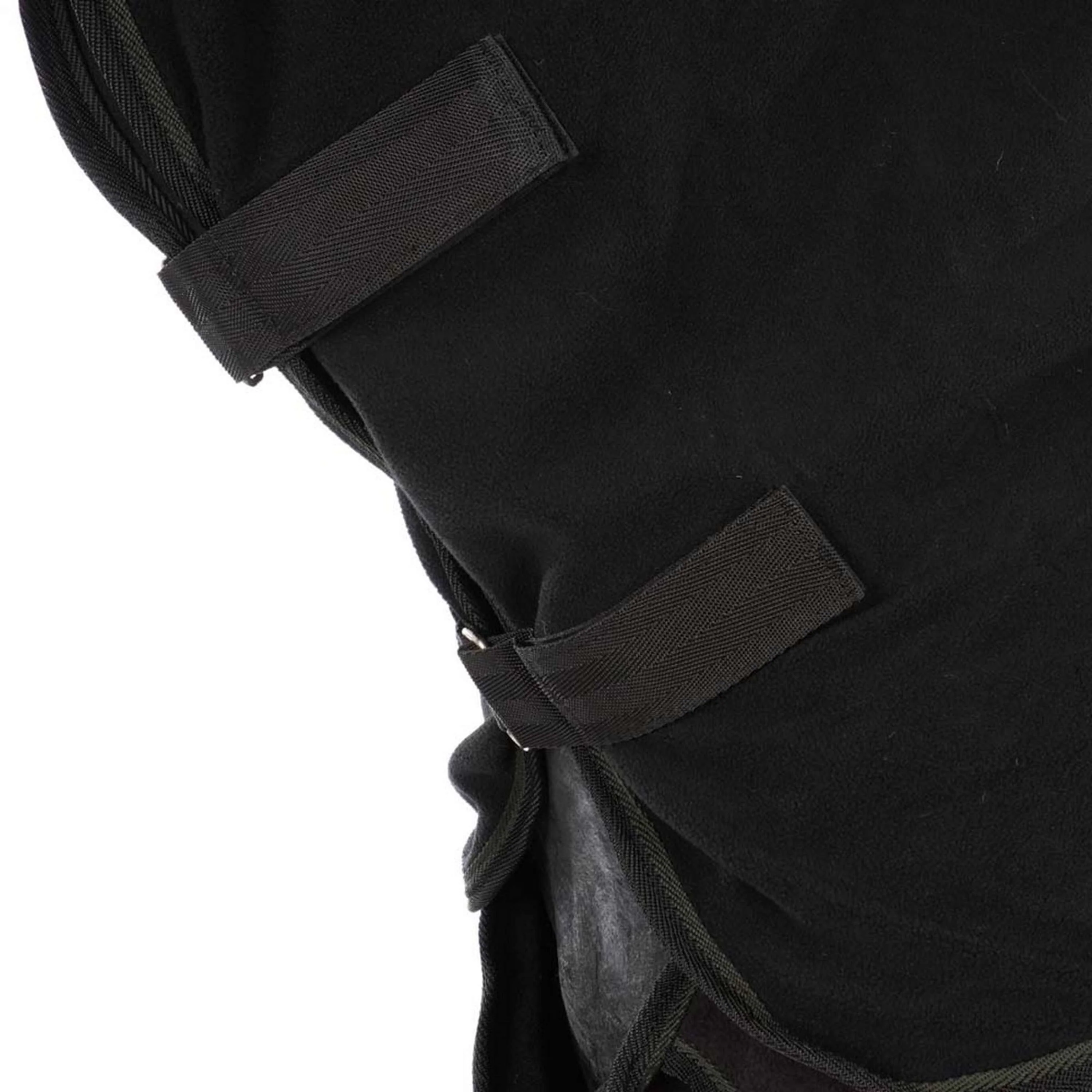 Harry's Horse Couverture Polaire avec Col Enroulable Noir - Image 6
