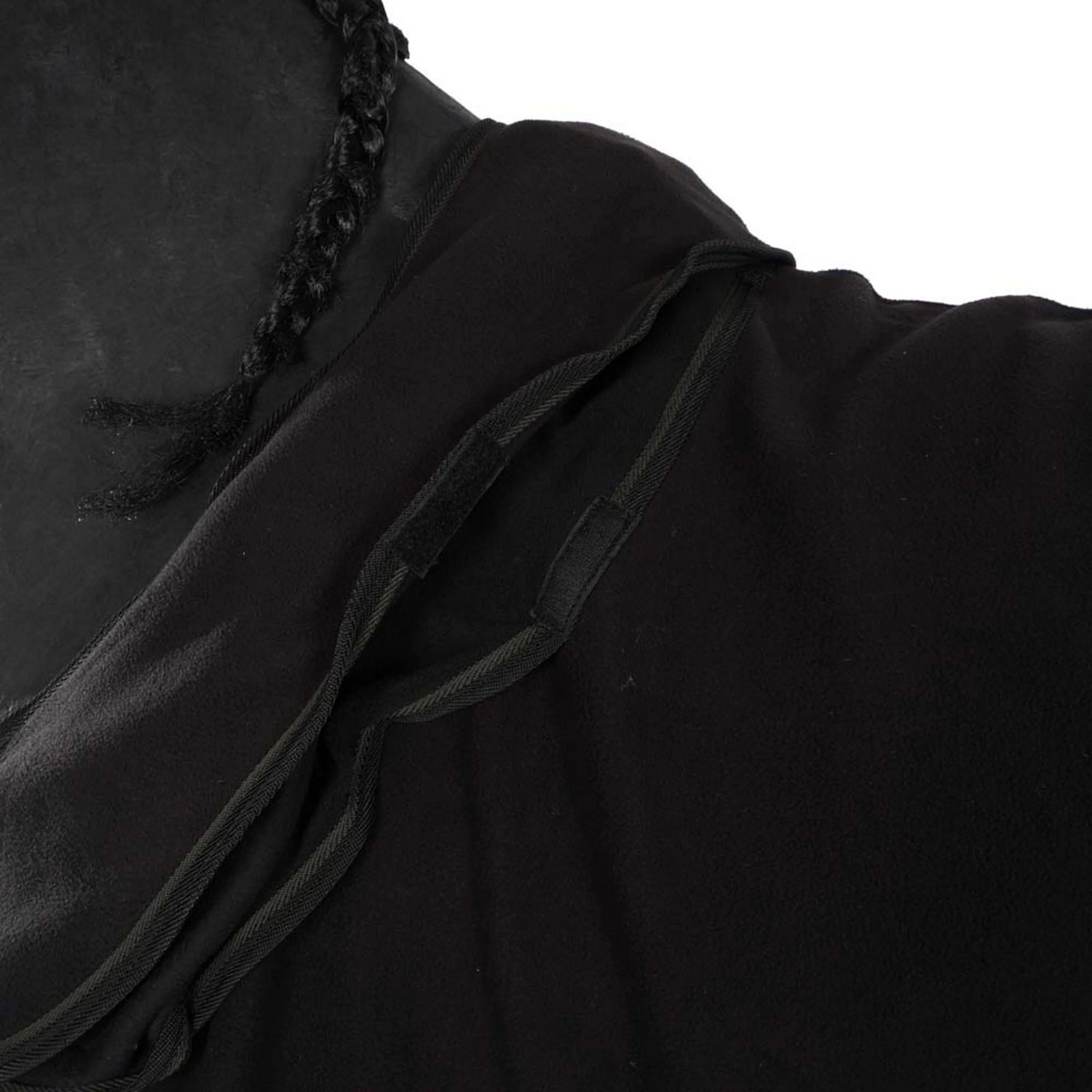 Harry's Horse Couverture Polaire avec Col Enroulable Noir - Image 7