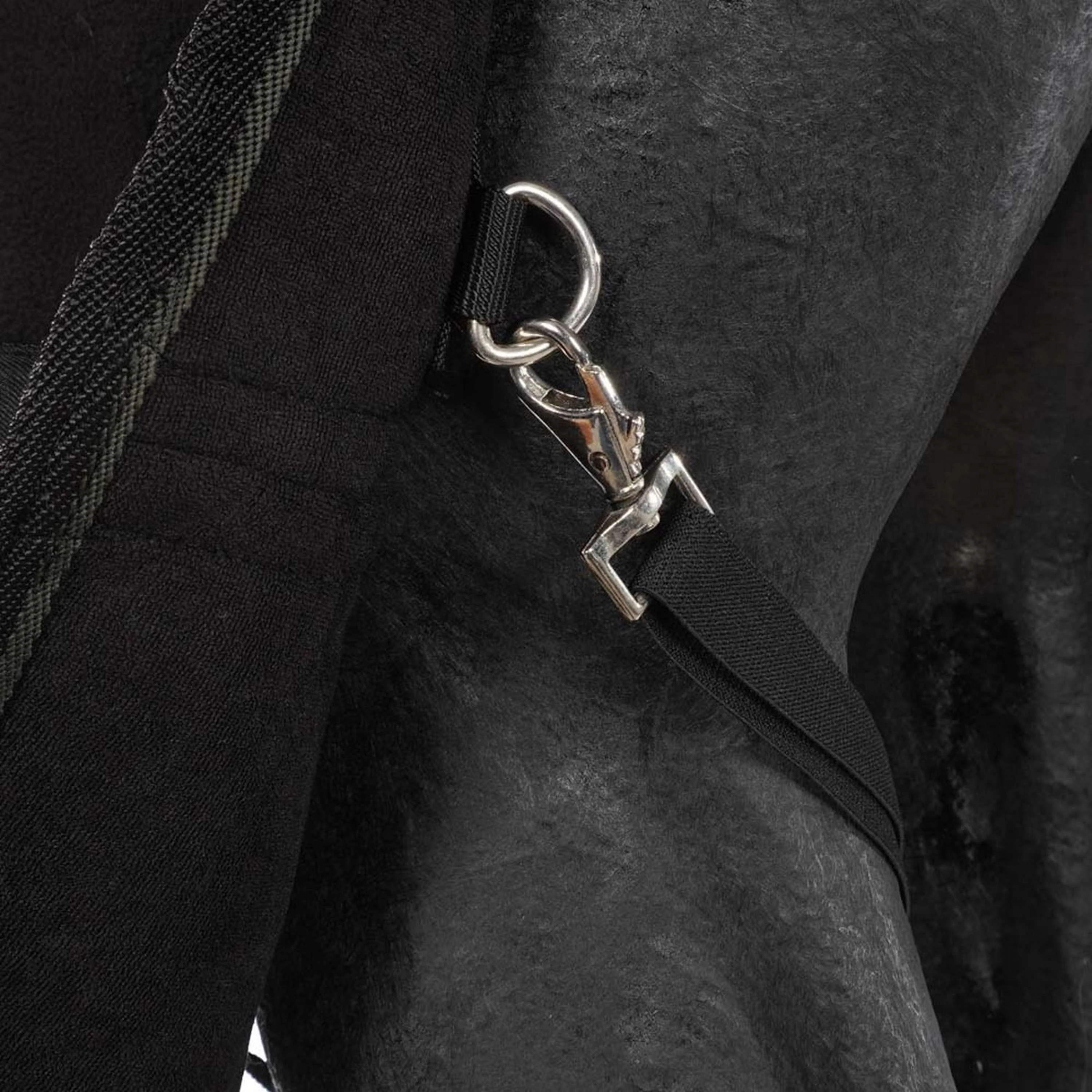 Harry's Horse Couverture Polaire avec Col Enroulable Noir - Image 9