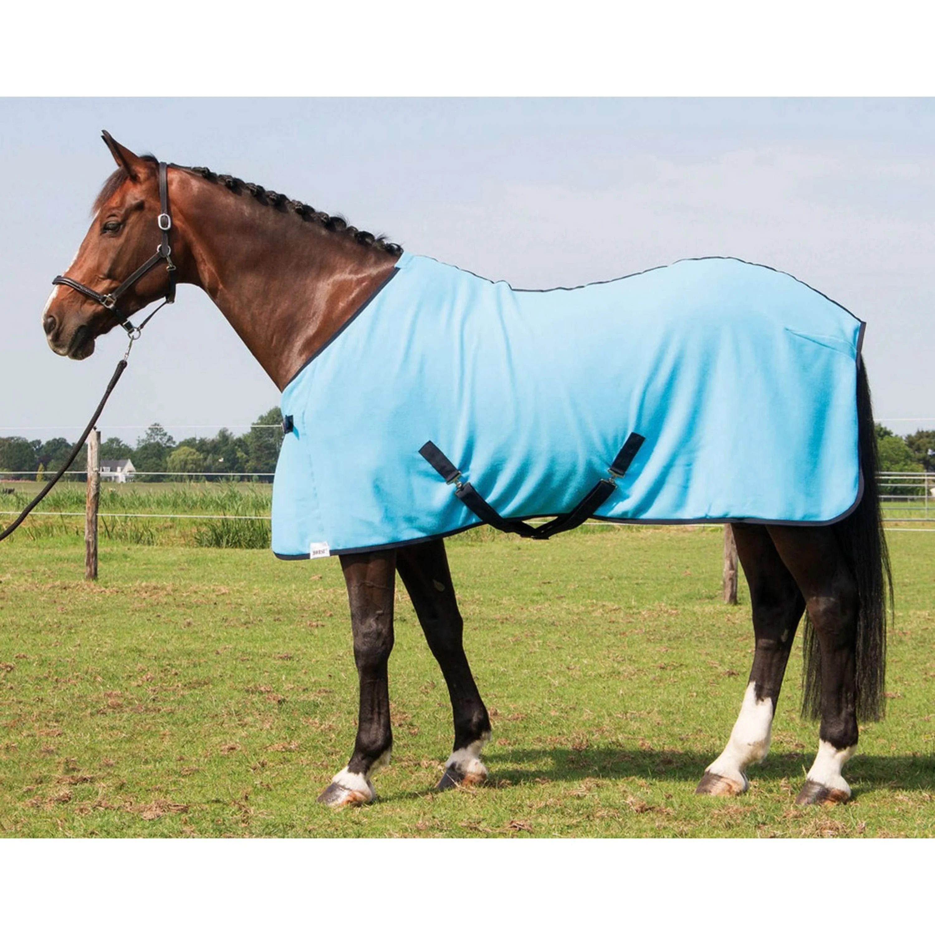 Harry's Horse Couverture Polaire Colours Turquoise - Image 8