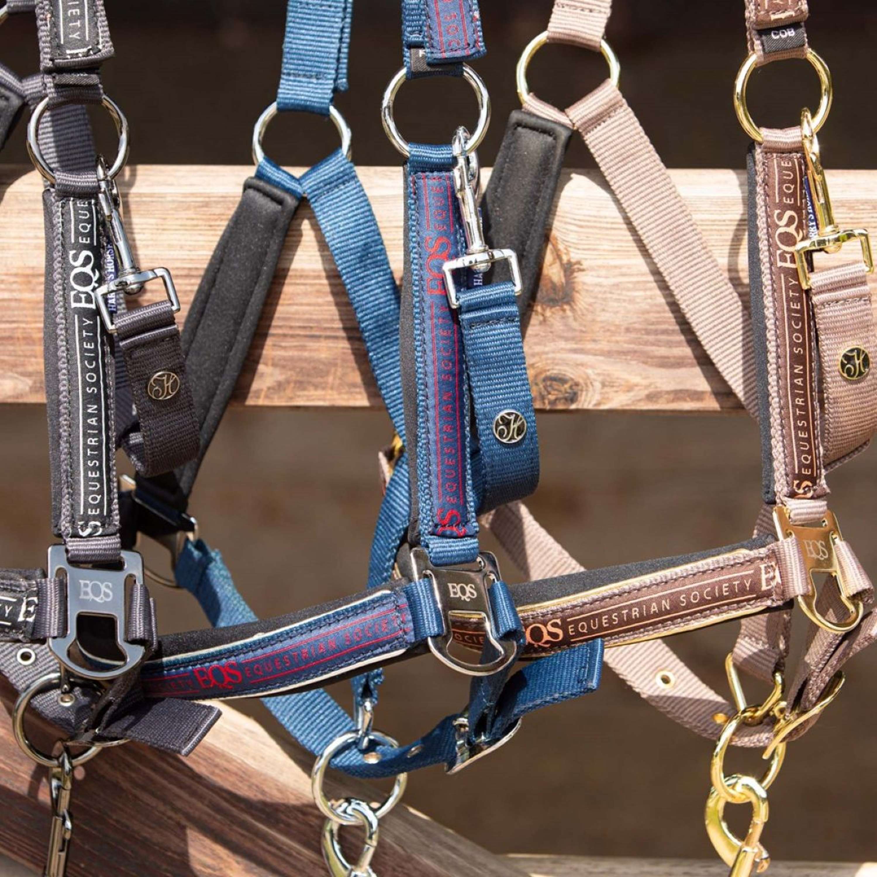 Harry's Horse Ensemble Licol Equestrian Society Black Sand - Image 3