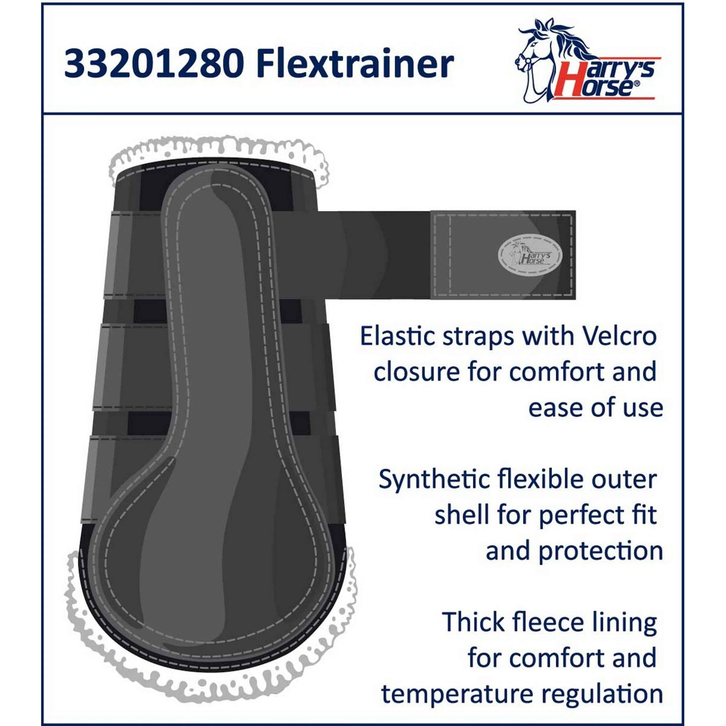 Harry's Horse Guêtres Flextrainer Blanc - Image 3