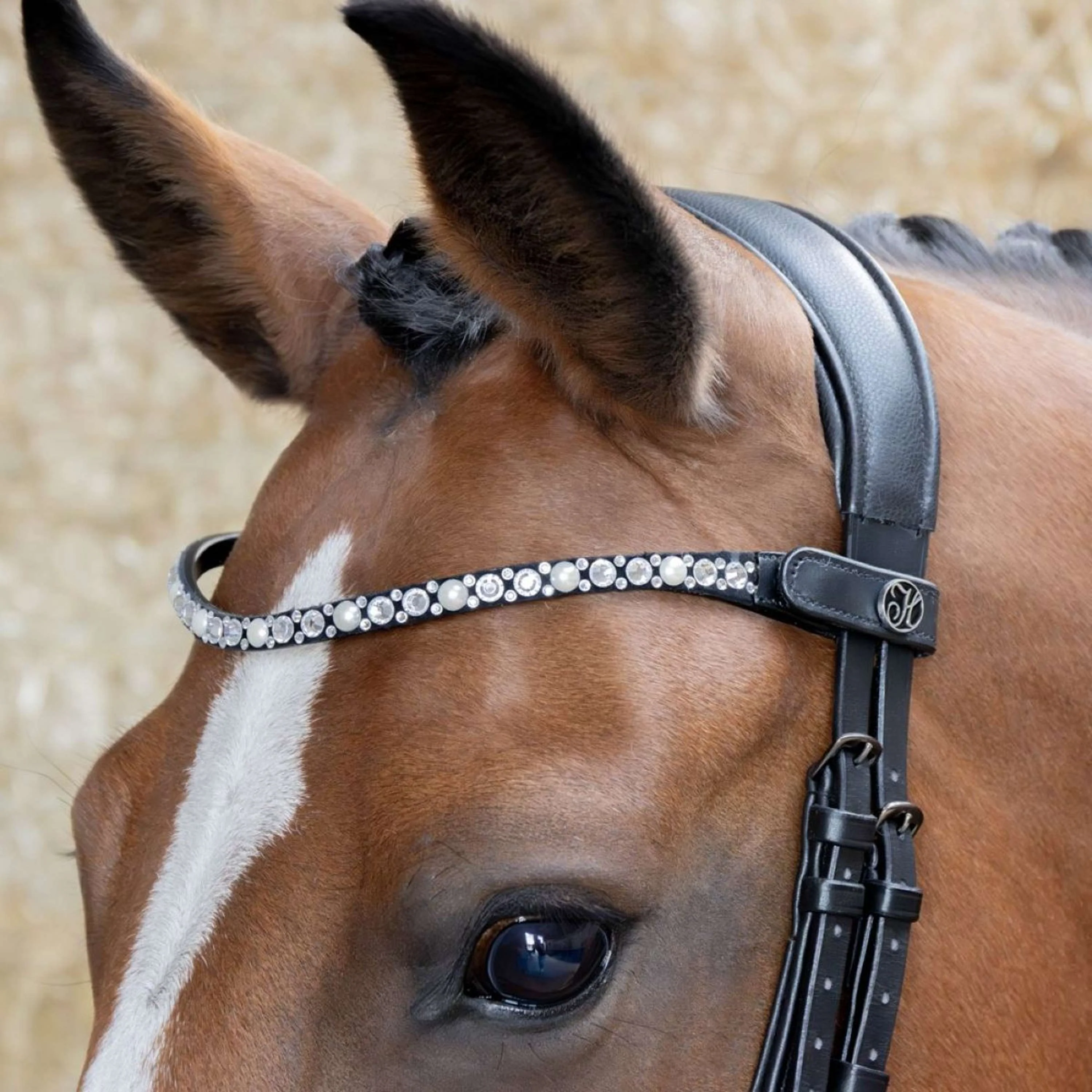 Harry's Horse Frontal Diamond Pearl Argent - Image 2