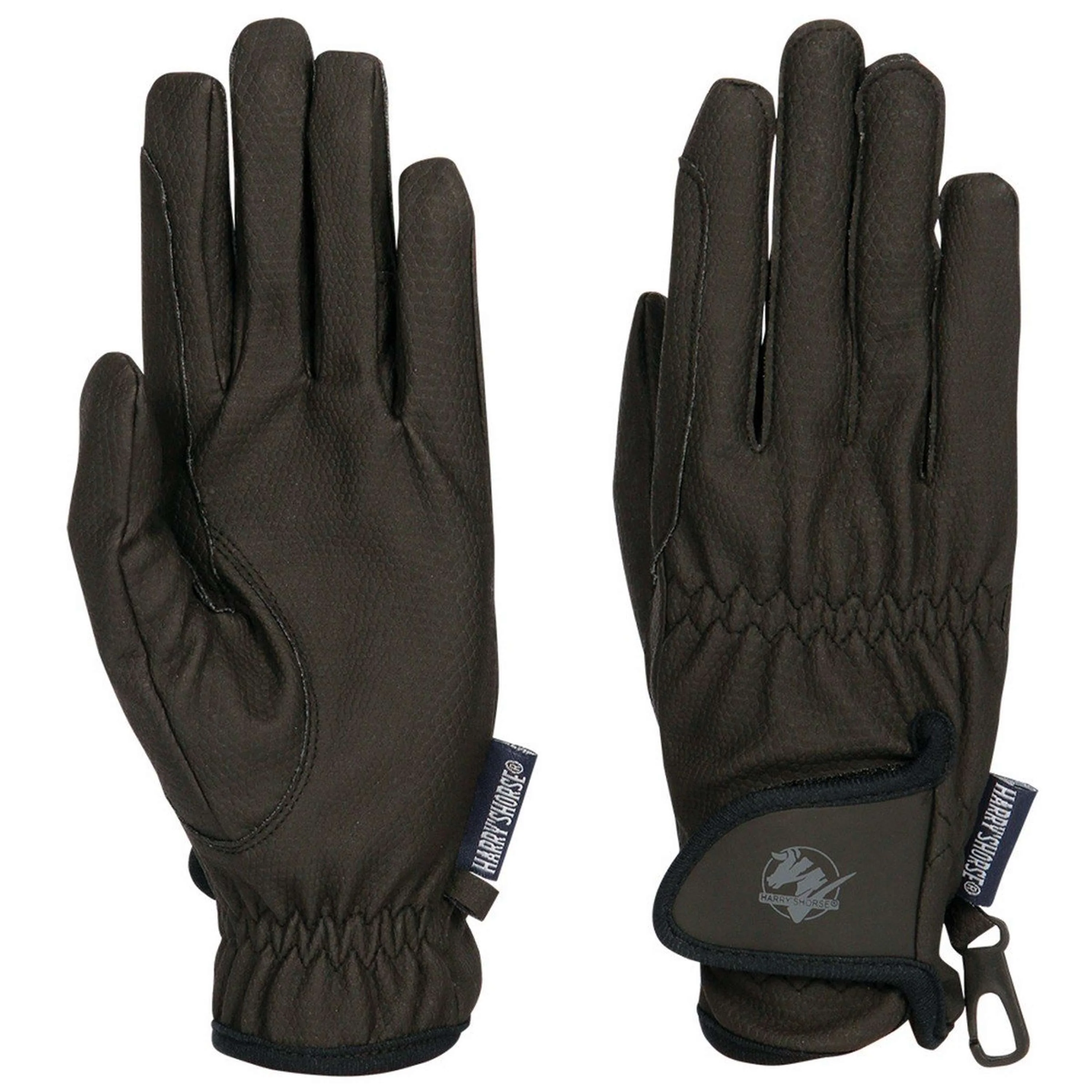 Harry's Horse Gants d'Équitation TopGrip Noir - Image 2