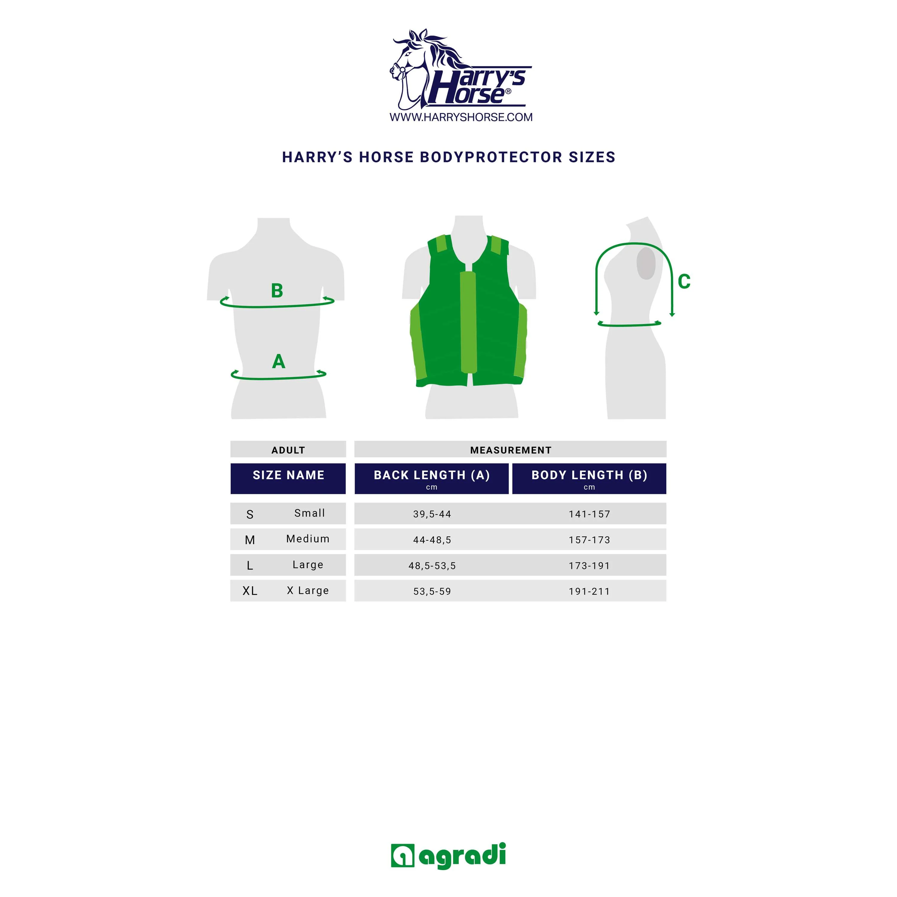 Harry's Horse Gilet de Protectin Noir - Image 5