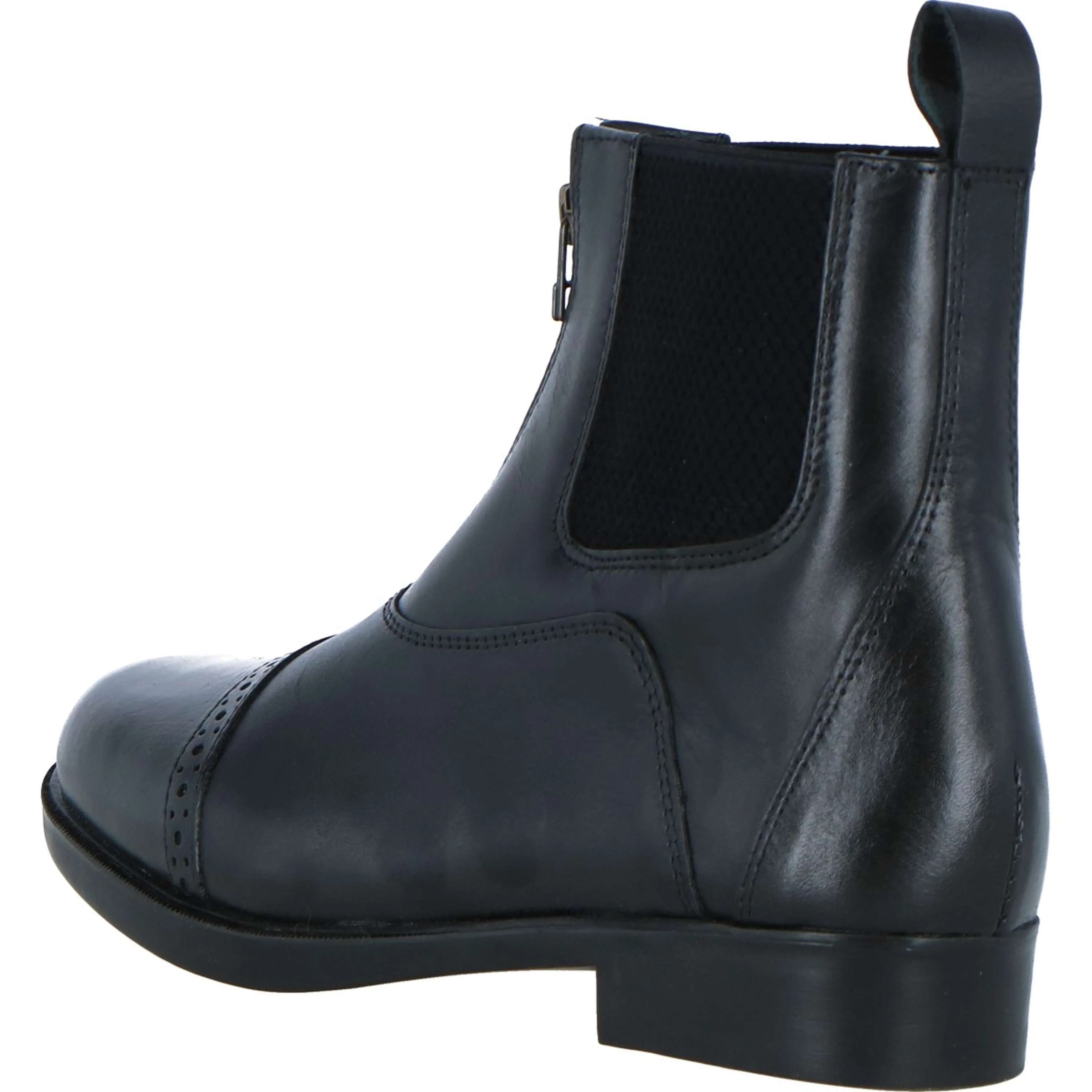 Harry's Horse Jodhpurs Hickstead Cuir Zipper Noir - Image 3
