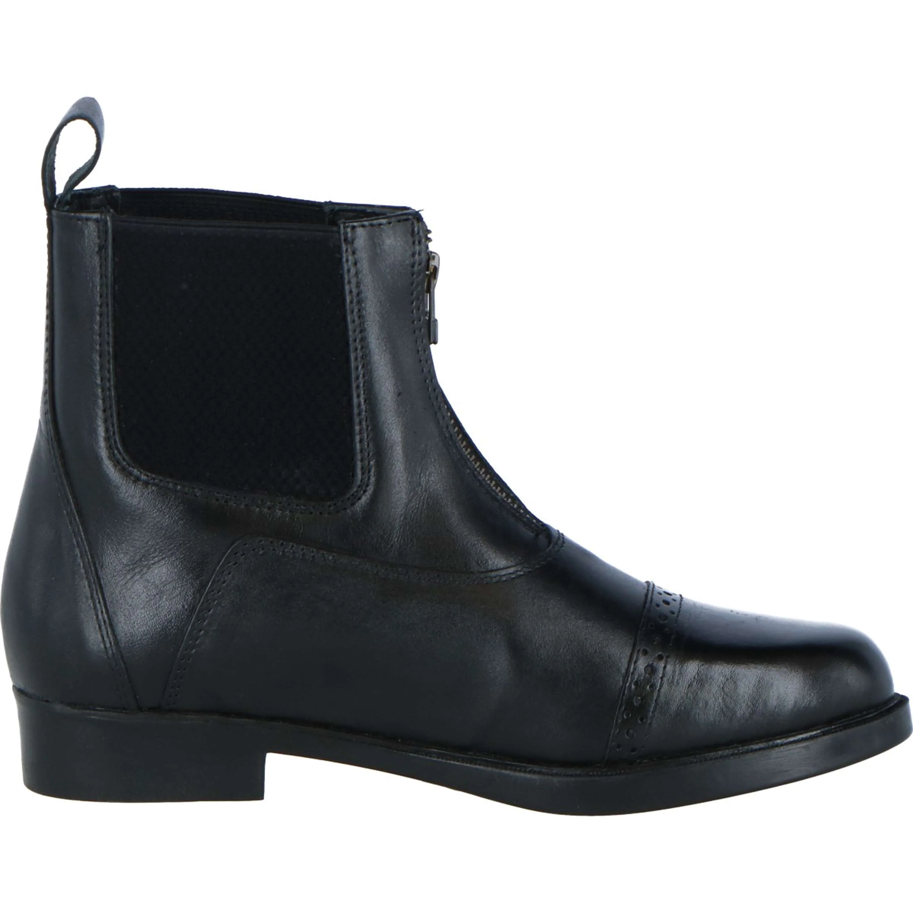 Harry's Horse Jodhpurs Hickstead Cuir Zipper Noir - Image 6