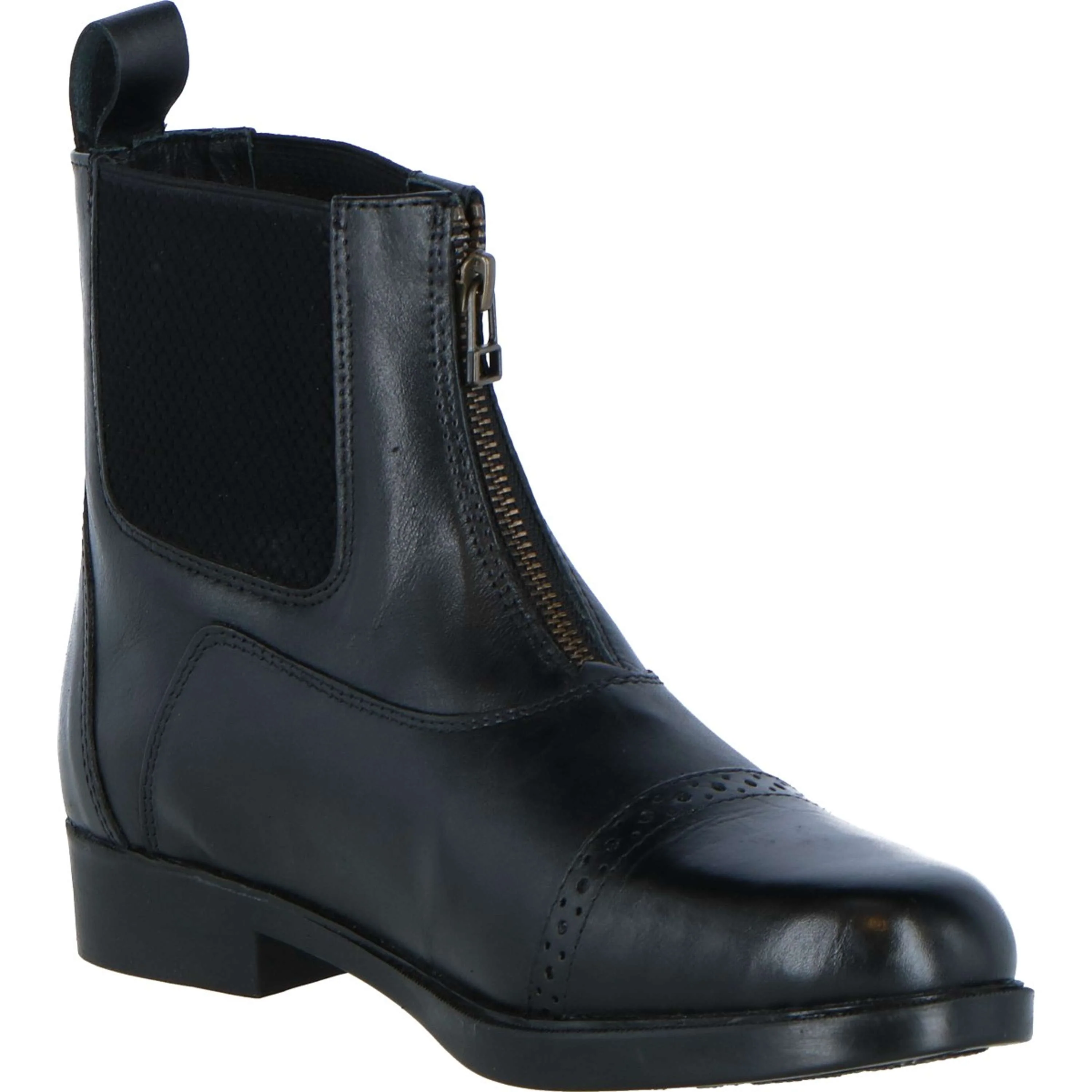 Harry's Horse Jodhpurs Hickstead Cuir Zipper Noir - Image 7