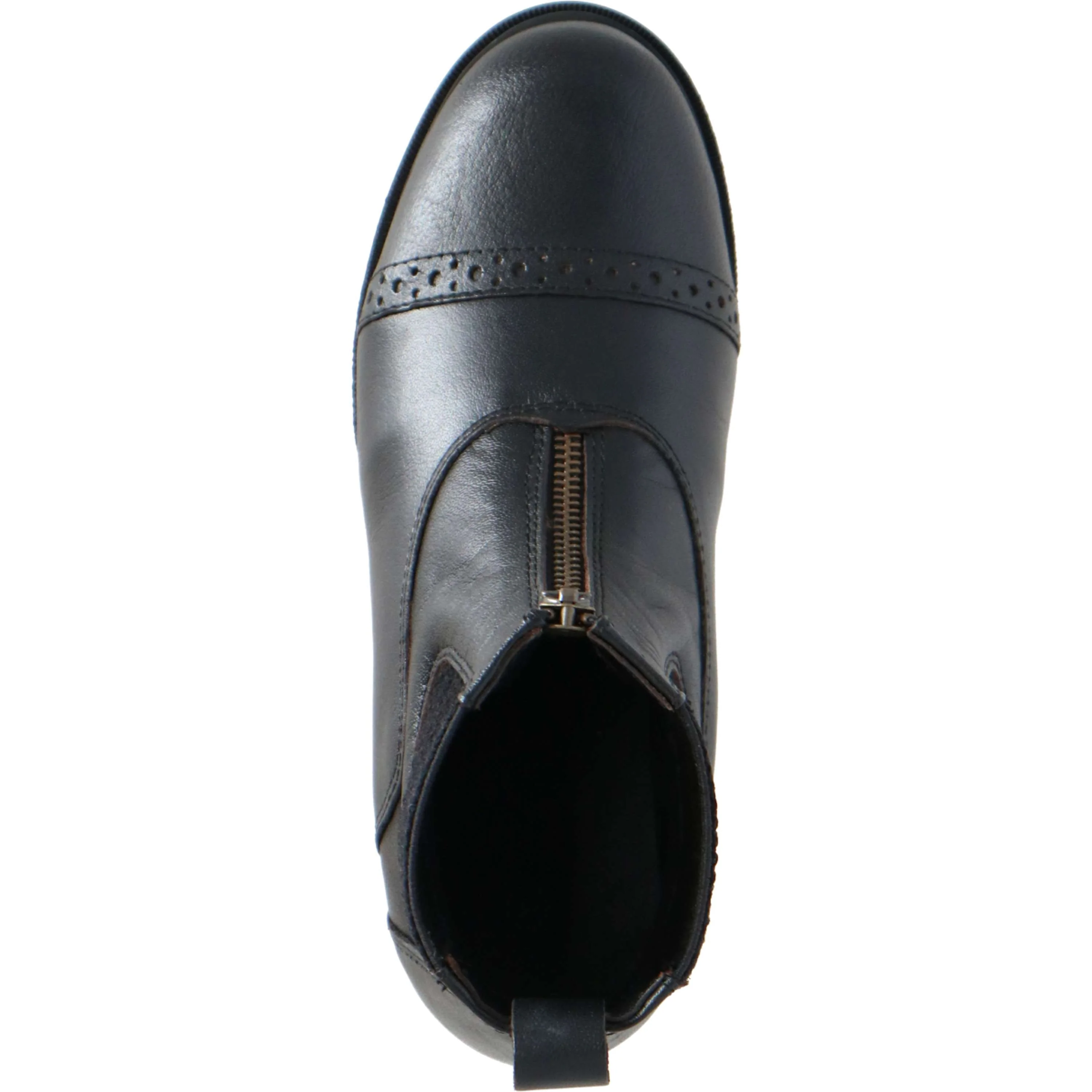Harry's Horse Jodhpurs Hickstead Cuir Zipper Noir - Image 9