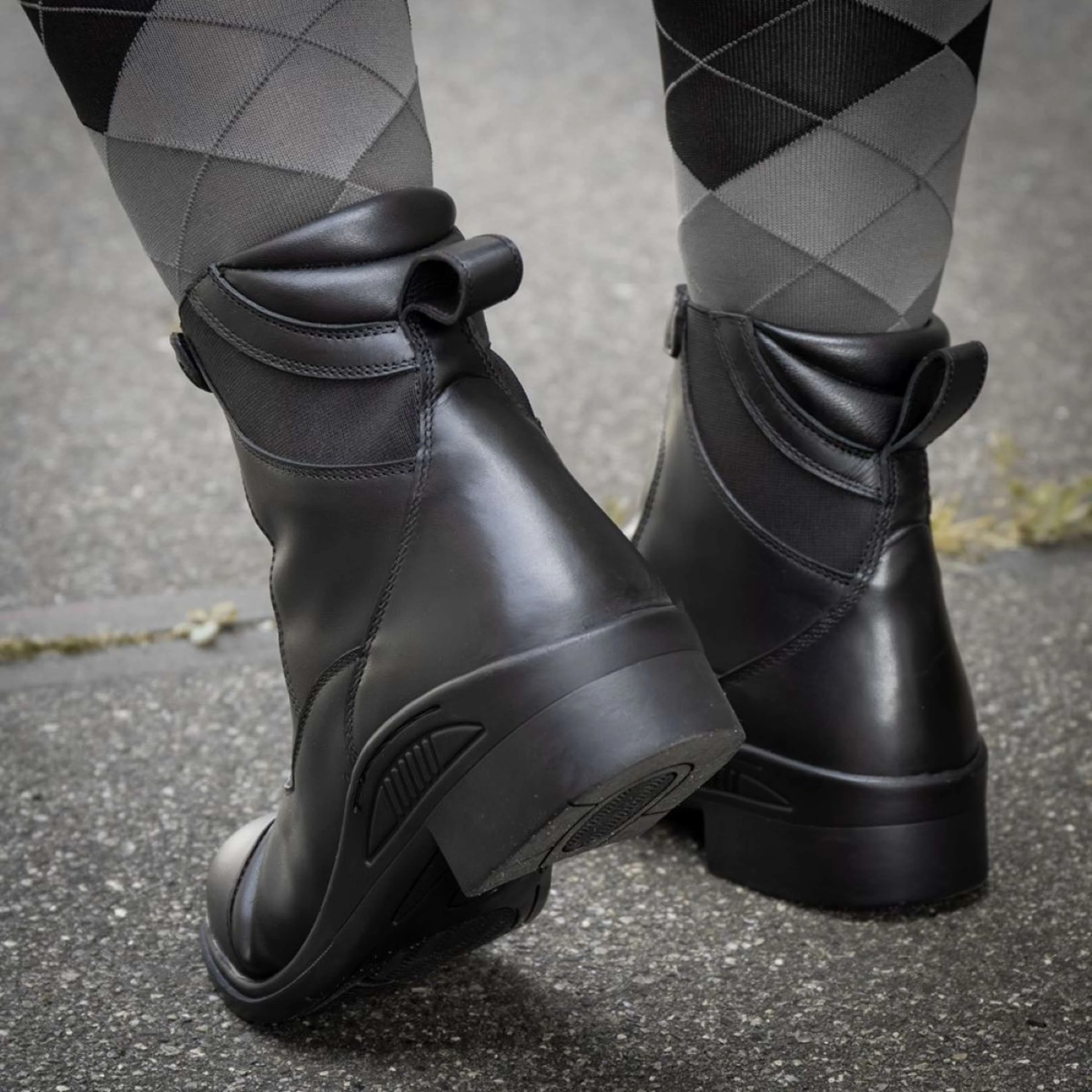 Harry's Horse Jodhpurs Leder Avoriaz Fourré Noir - Image 2