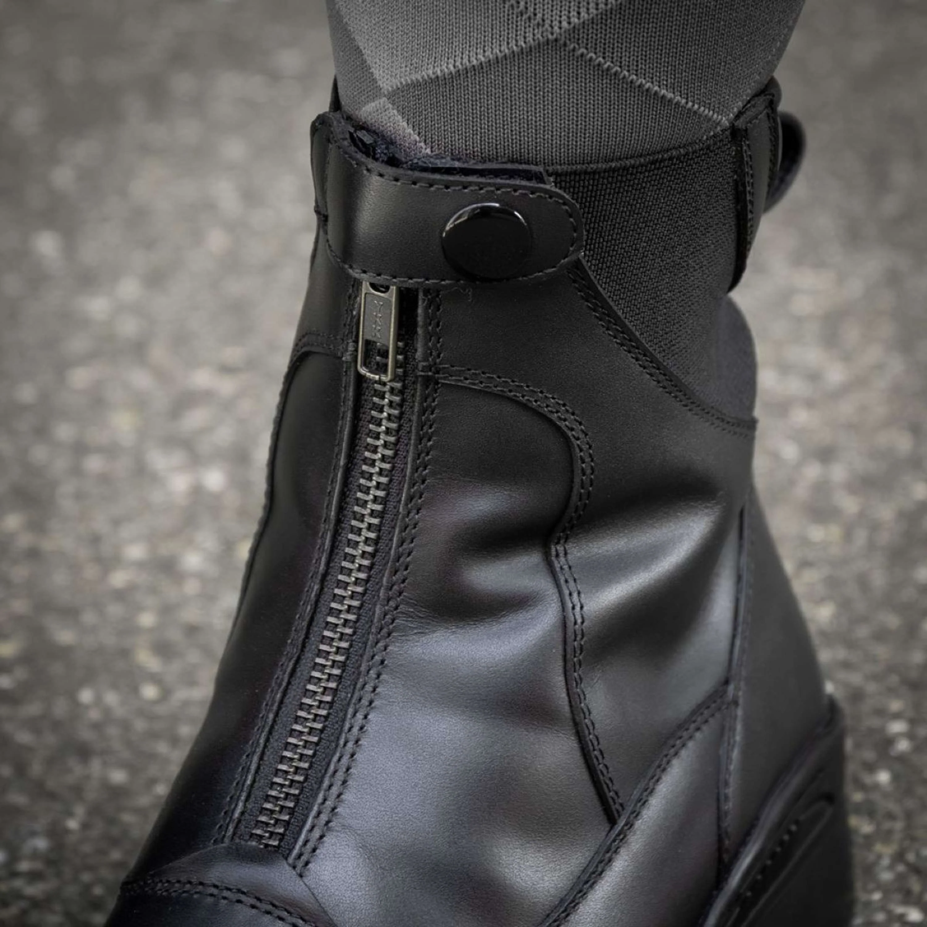 Harry's Horse Jodhpurs Leder Avoriaz Fourré Noir - Image 3