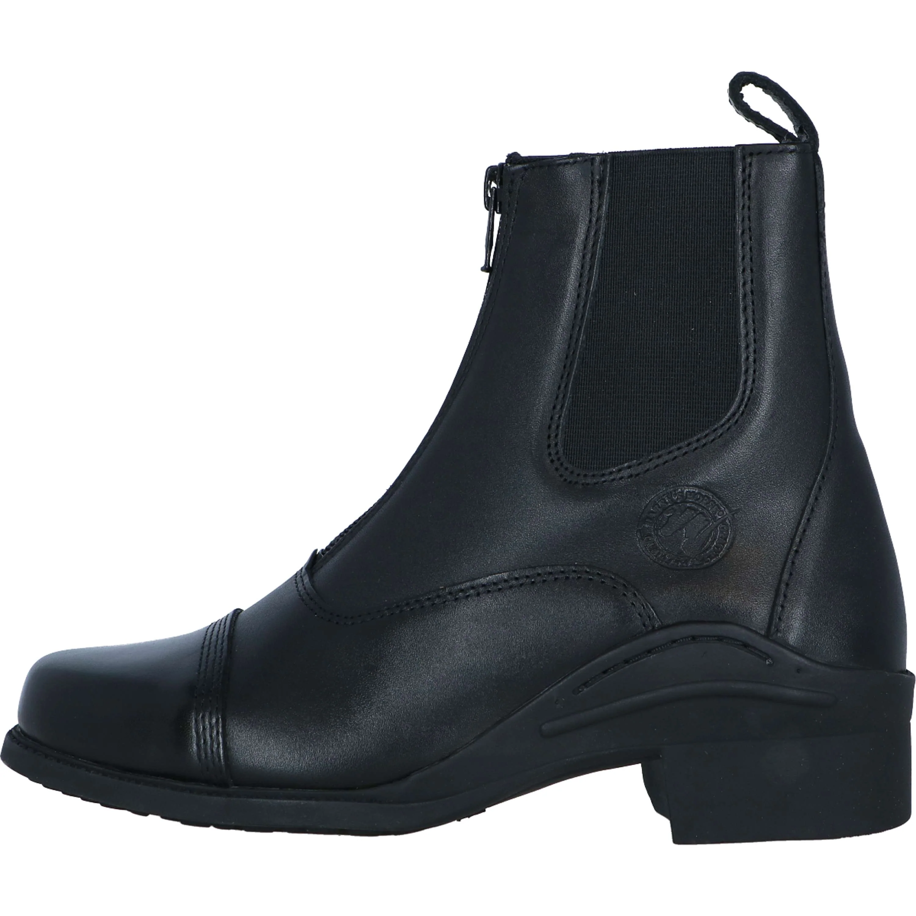 Harry's Horse Jodhpurs Zipper Cuir Noir - Image 2